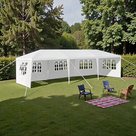 Hivvago Party Pavilion Tent with Removable Side Panels