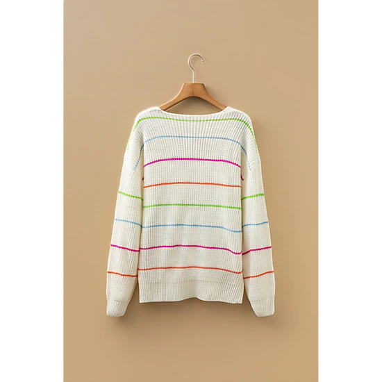 Threaded Pear Women's Kamila Drop Shoulder Baggy Sweater