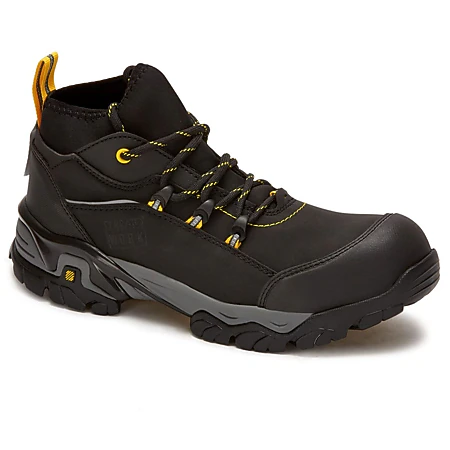 Wolverine Mens Overpass Waterproof Flat Heel Work Boots, Color