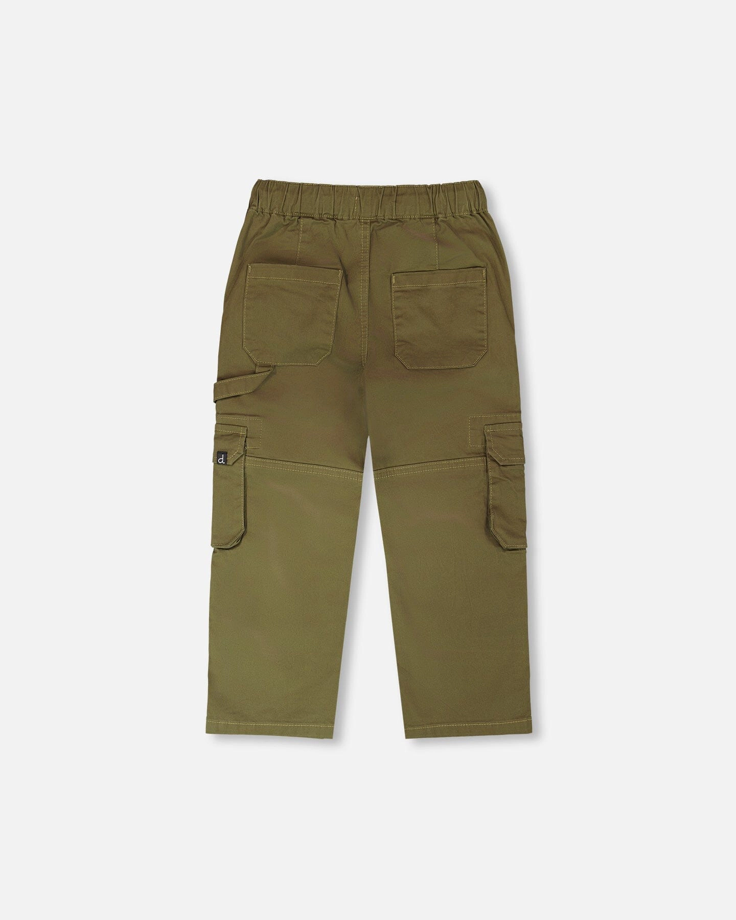 Deux par Deux Boys Stretch Twill Carpenter Pants