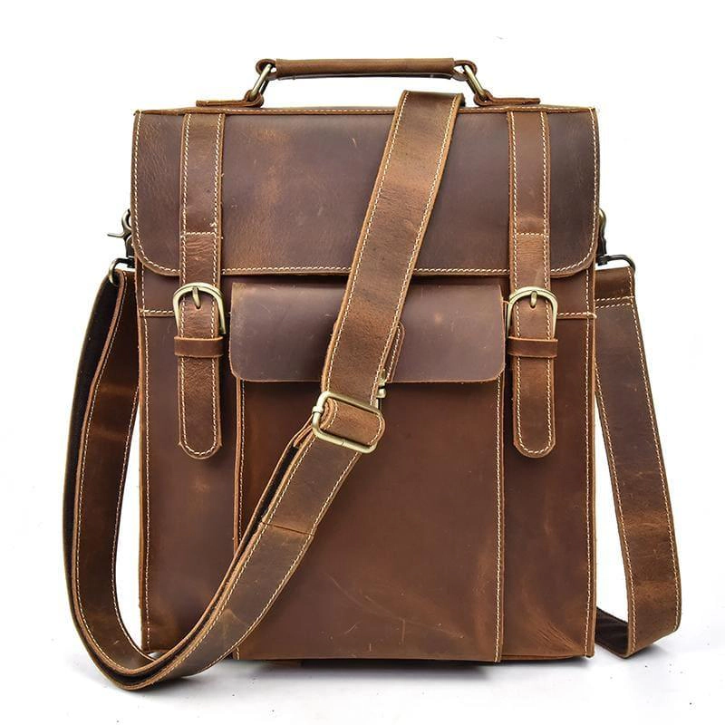 Steel Horse Leather Unisex The Vali Backpack | Handmade Vintage Leather