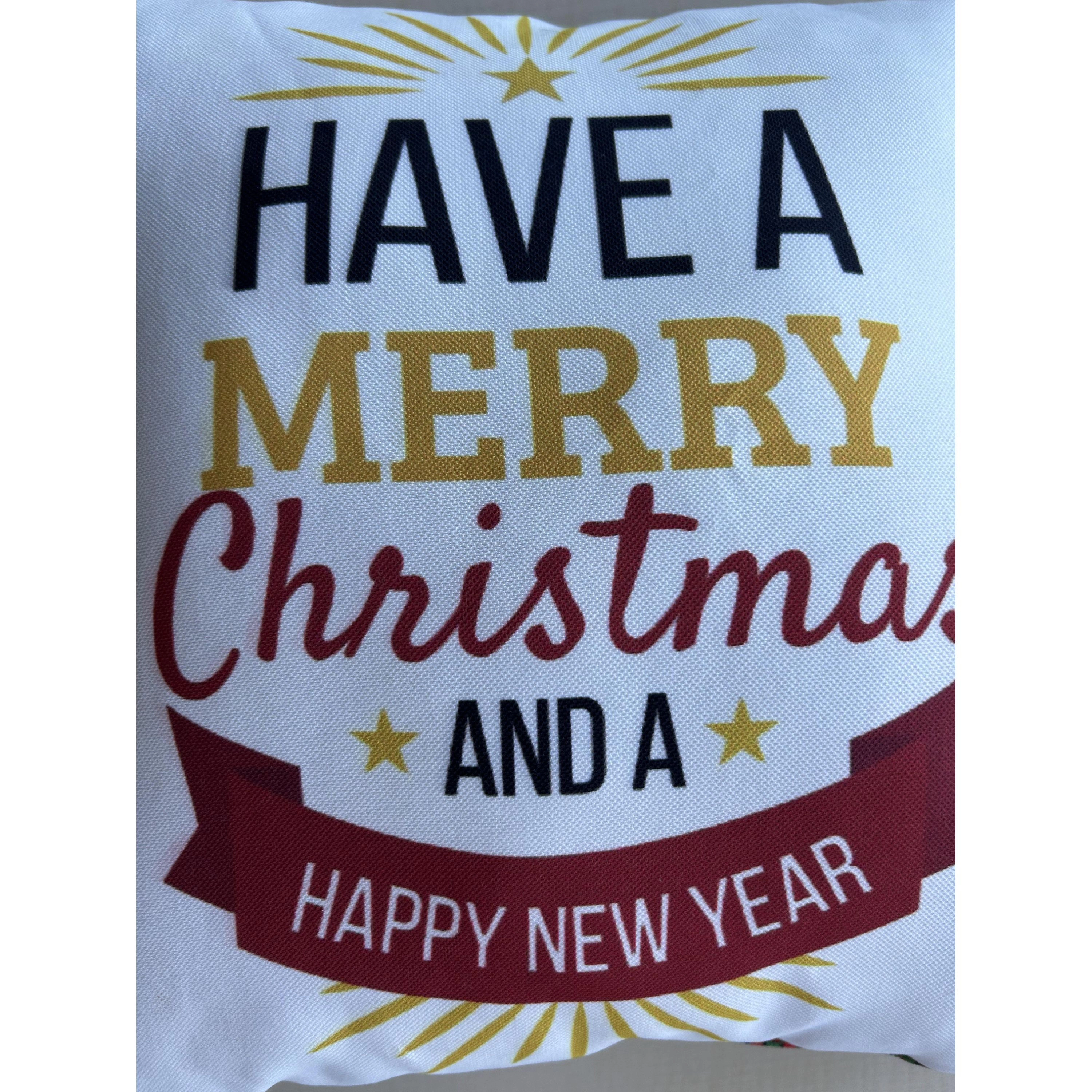 Wear Sierra Christmas & New Year Throw Pillow Cover