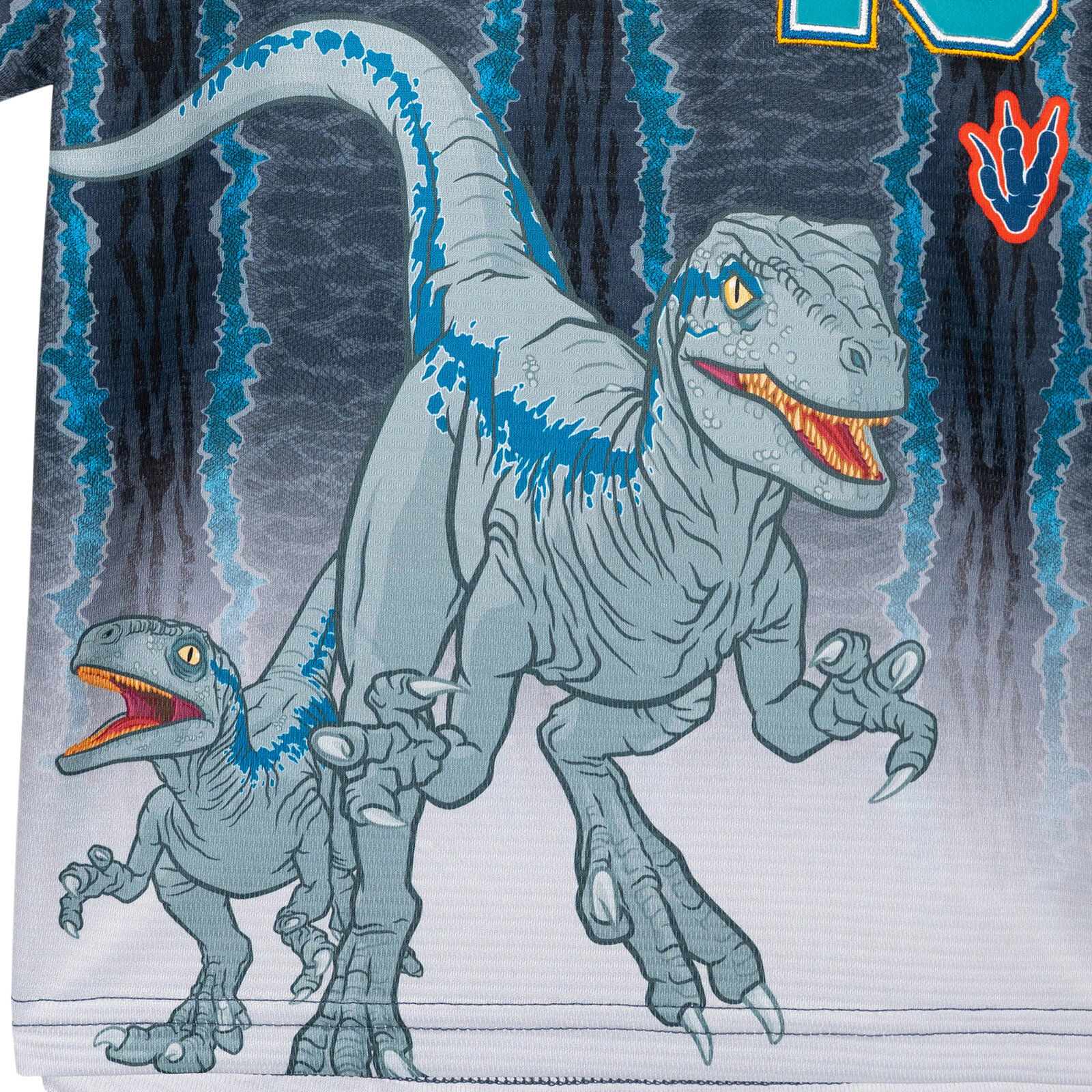 Jurassic World Park Blue (Dinosaur) Boys' Athletic T-Shirt