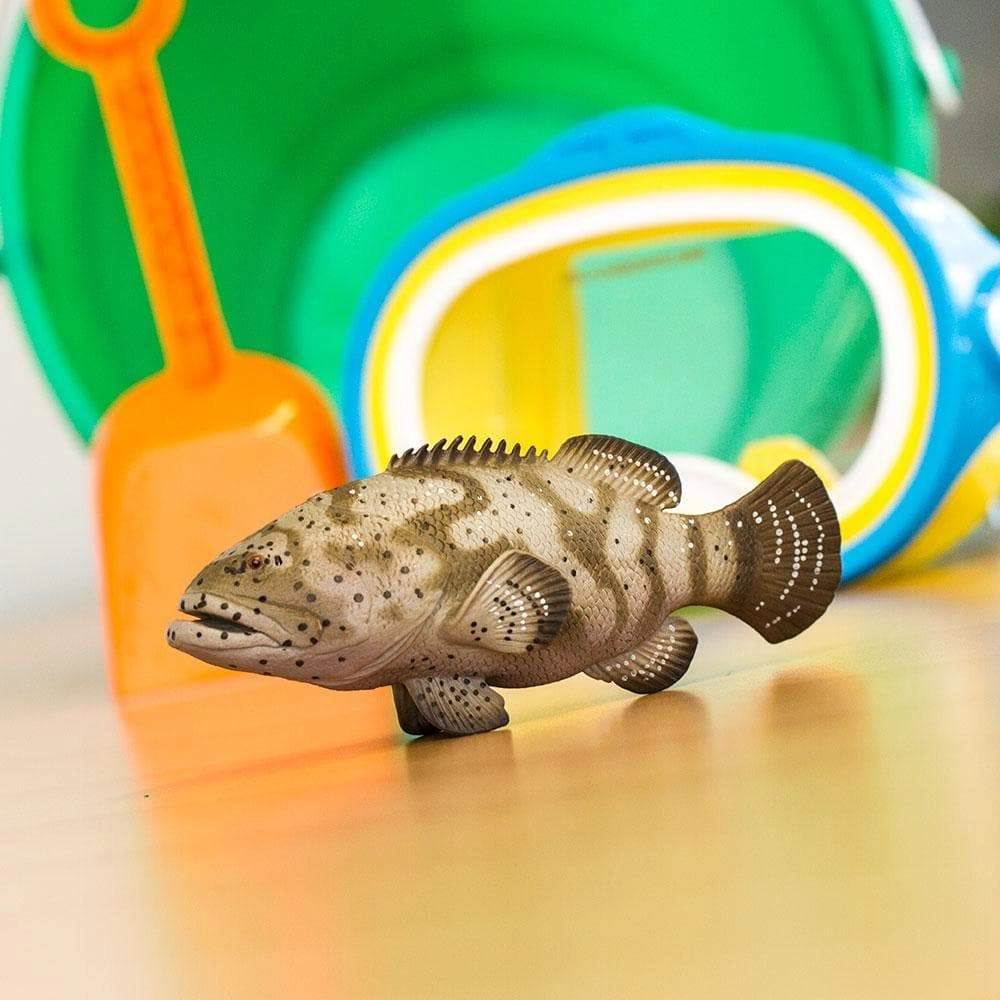 Safari Ltd. - Goliath Grouper Kids Toy Figure