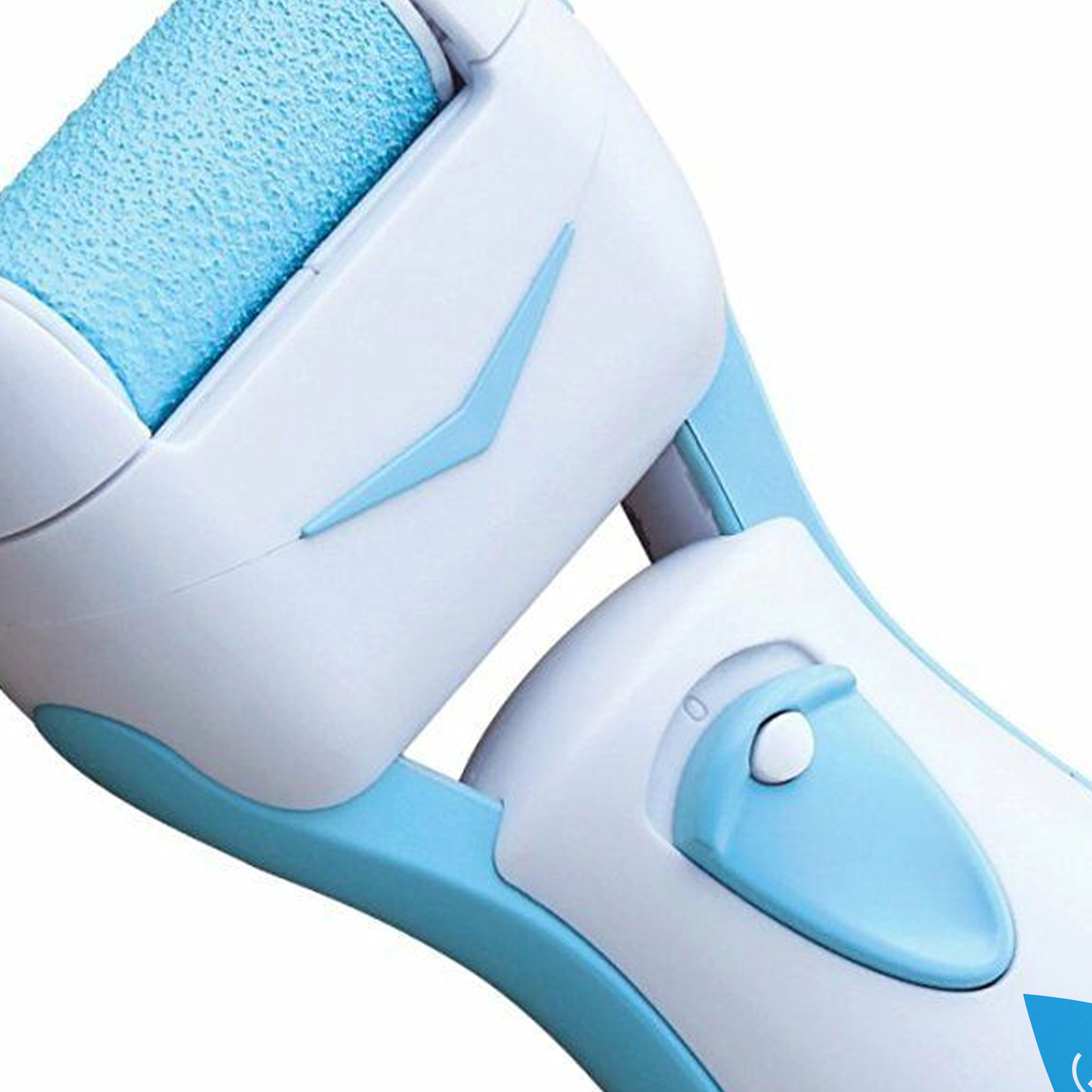 Pursonic Unisex Waterproof Battery Operated Electric Foot Callus Remover & Skin Smoothing Pedicure Tool