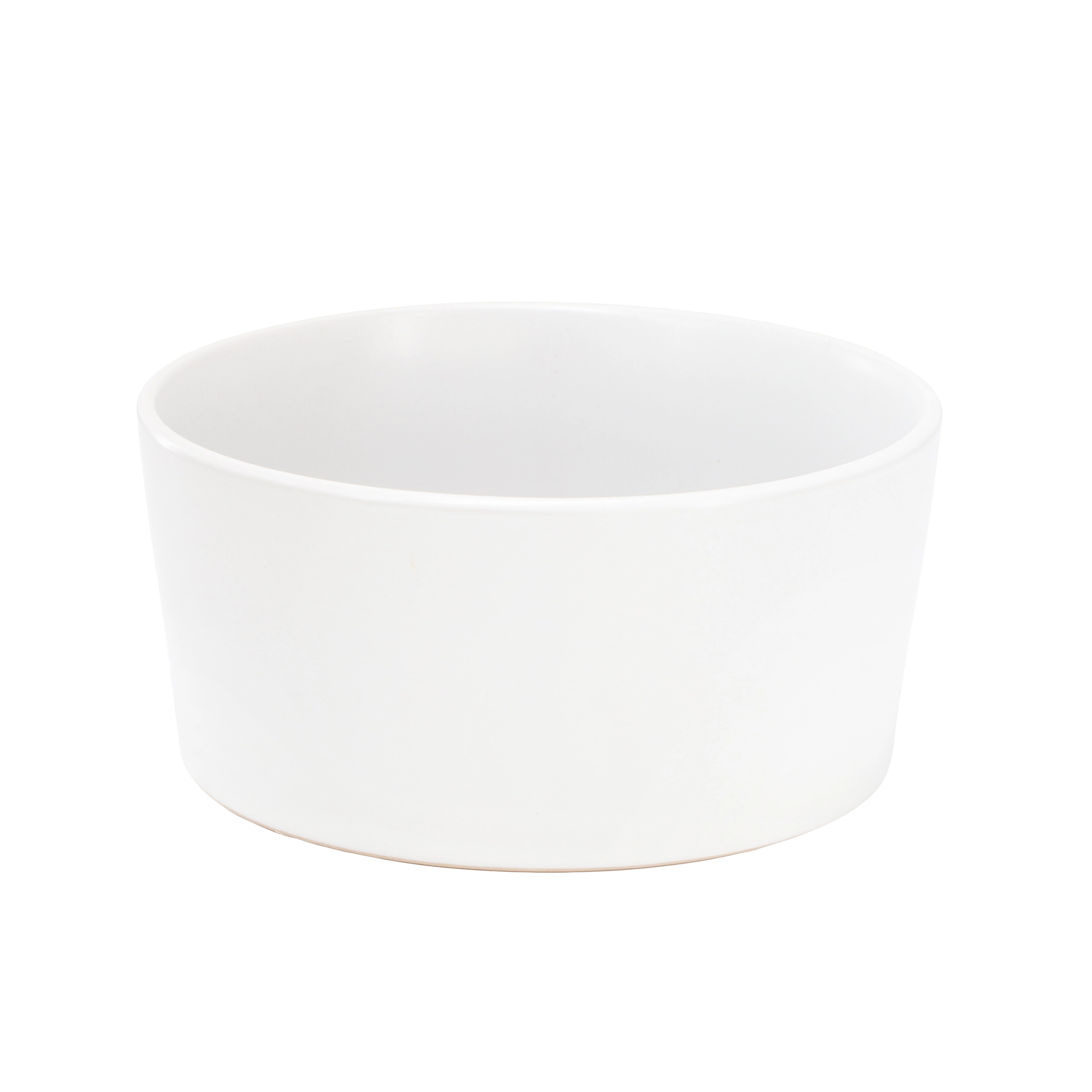 Elama Josh 18 Piece Stoneware Dinnerware Set in Matte White