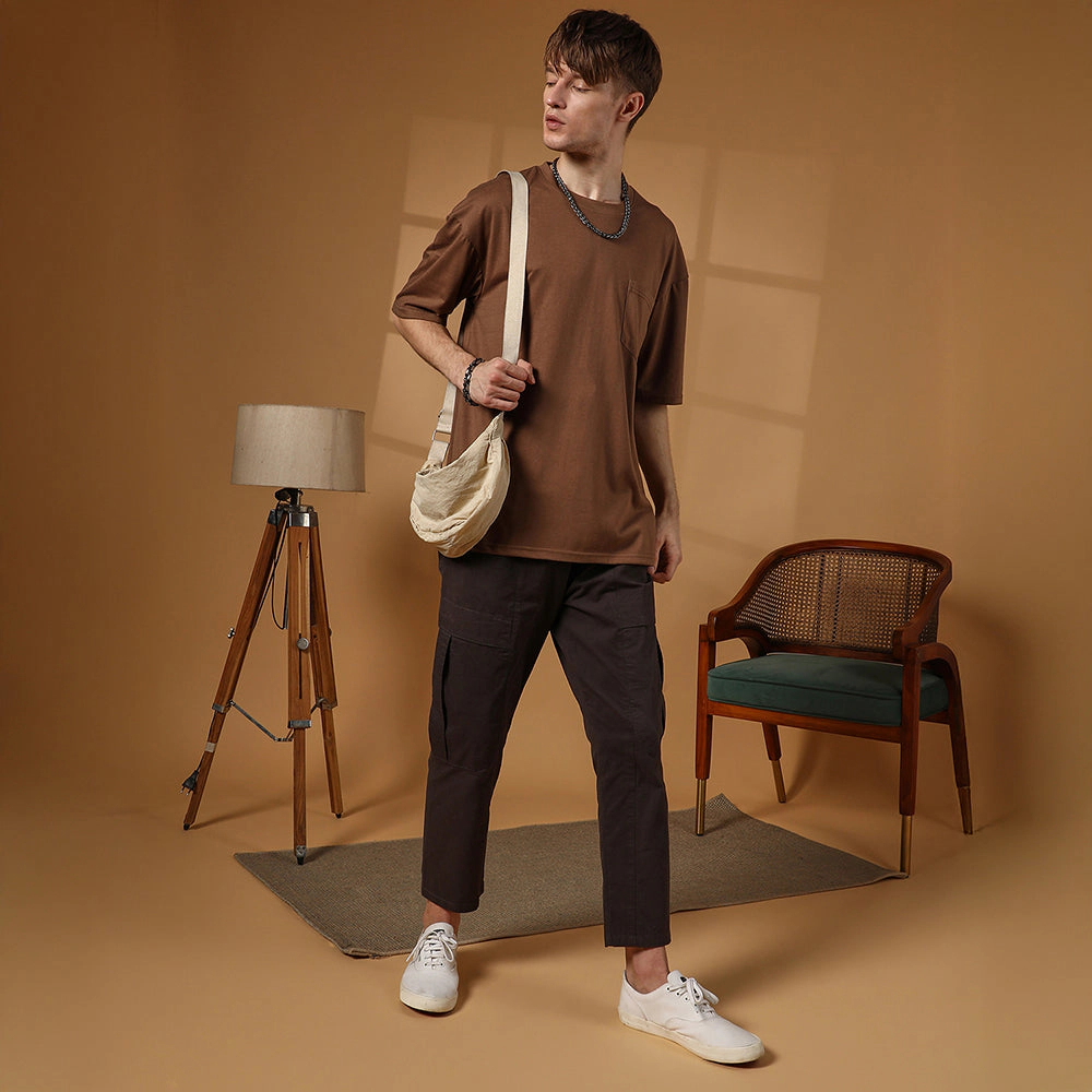 Solid Oversized T-Shirt