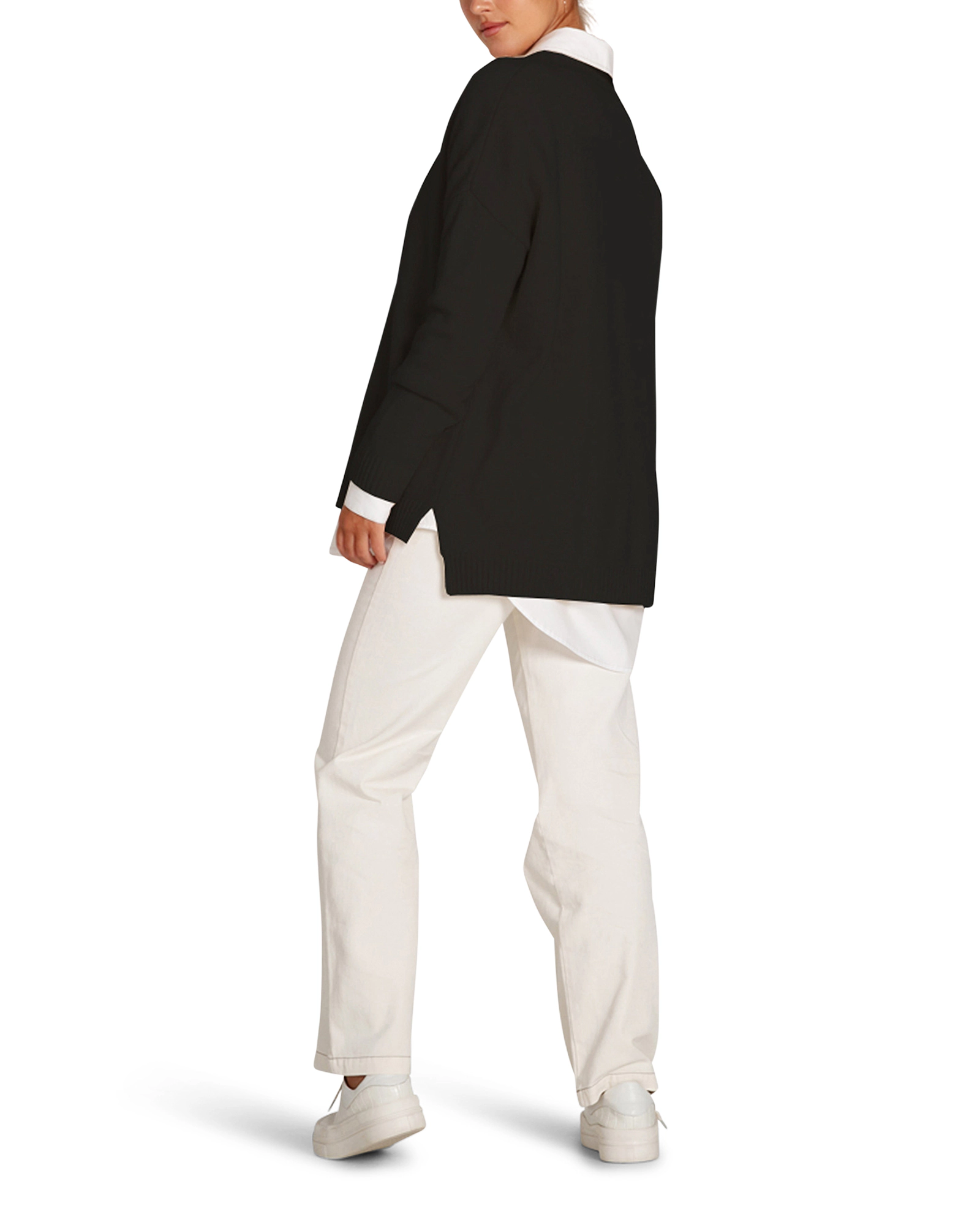Belle & Bloom Womens Wonder Of You Cashmere Blend Oversized Jumper