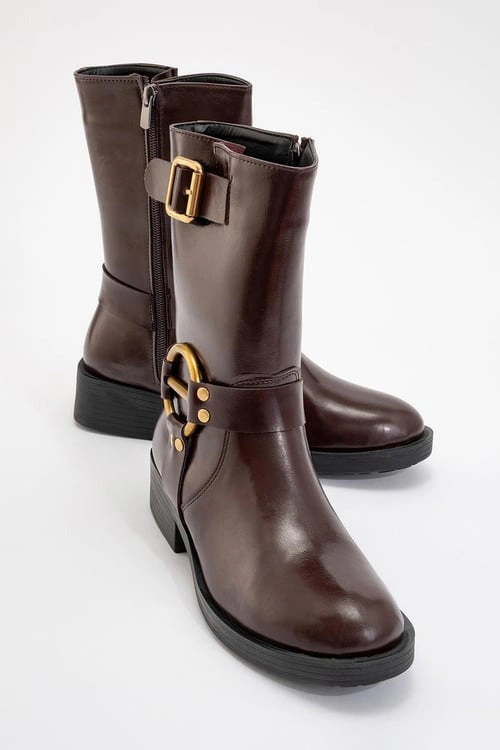 Prologue Shoes Womens Fies Buckled Boot
