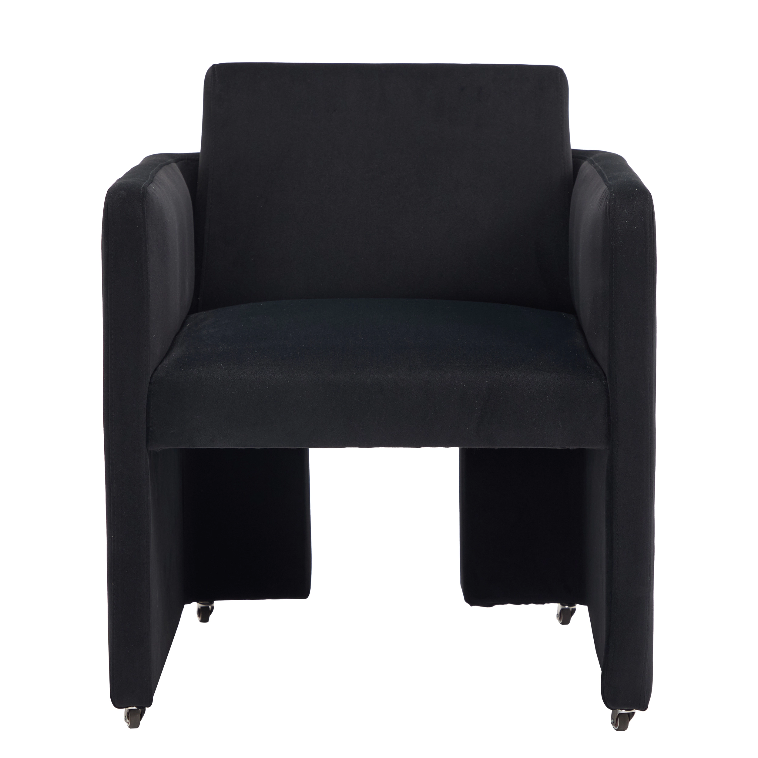 GOODSILO Upholstered Dining Side Chair Solid Frame