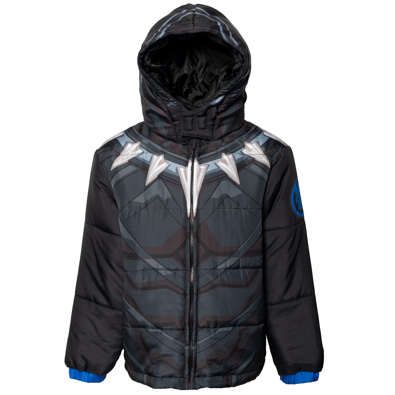 Marvel Hooded Zip-Up Puffer Jacket