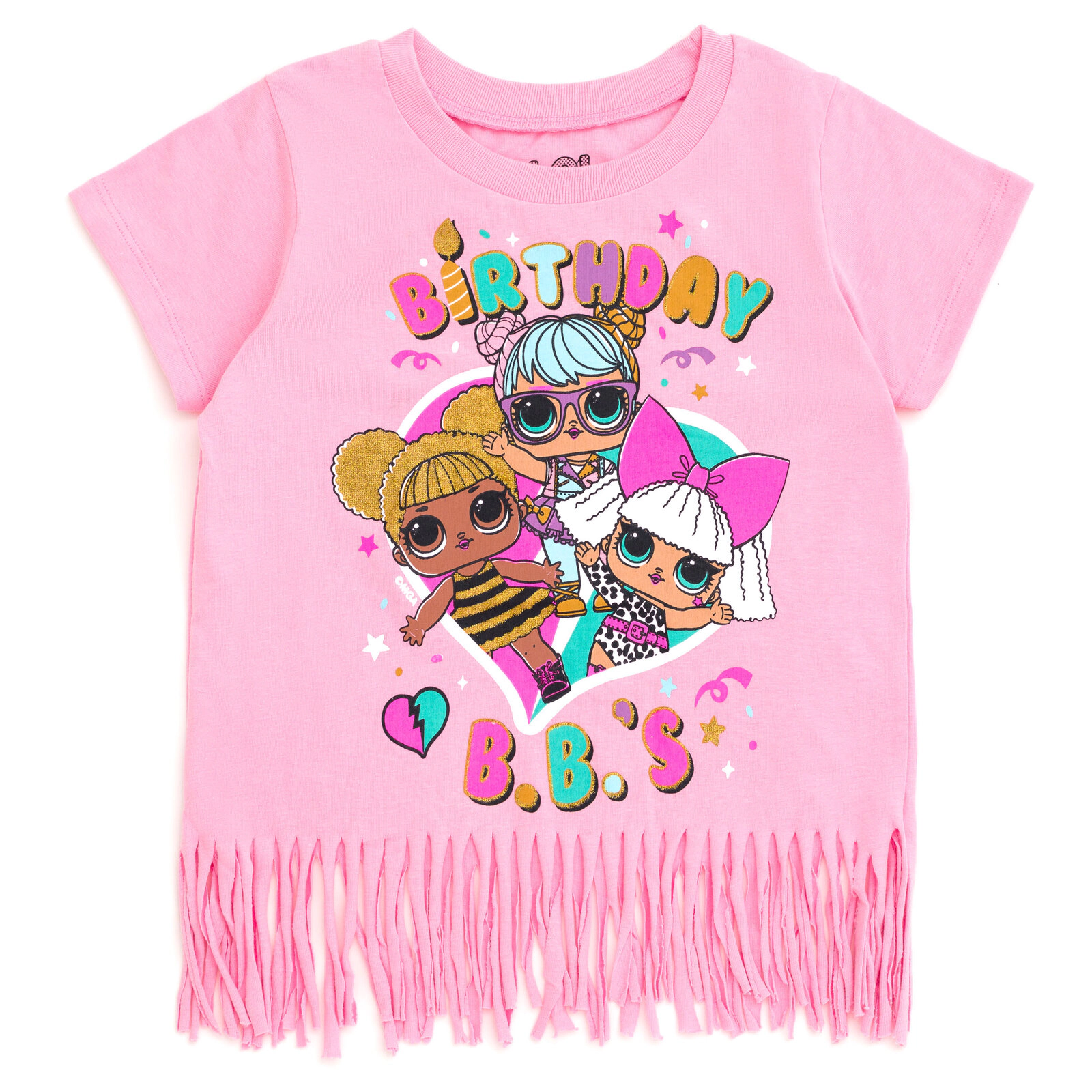 L.O.L. Surprise! Girls' Birthday Glitter T-Shirt