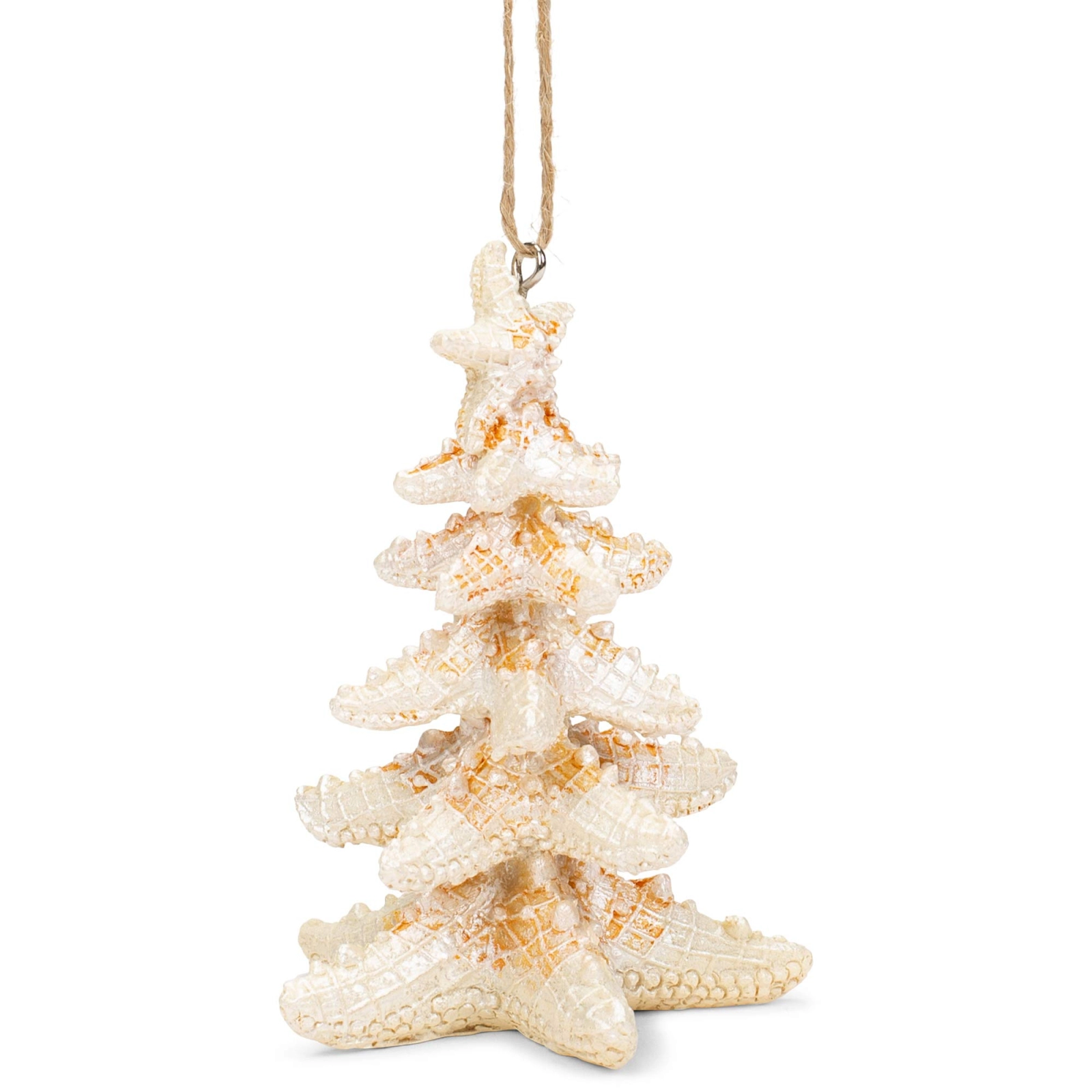 Ganz Starfish Tree Natural Brown 4 x 3 Resin Stone Decorative Hanging Ornament