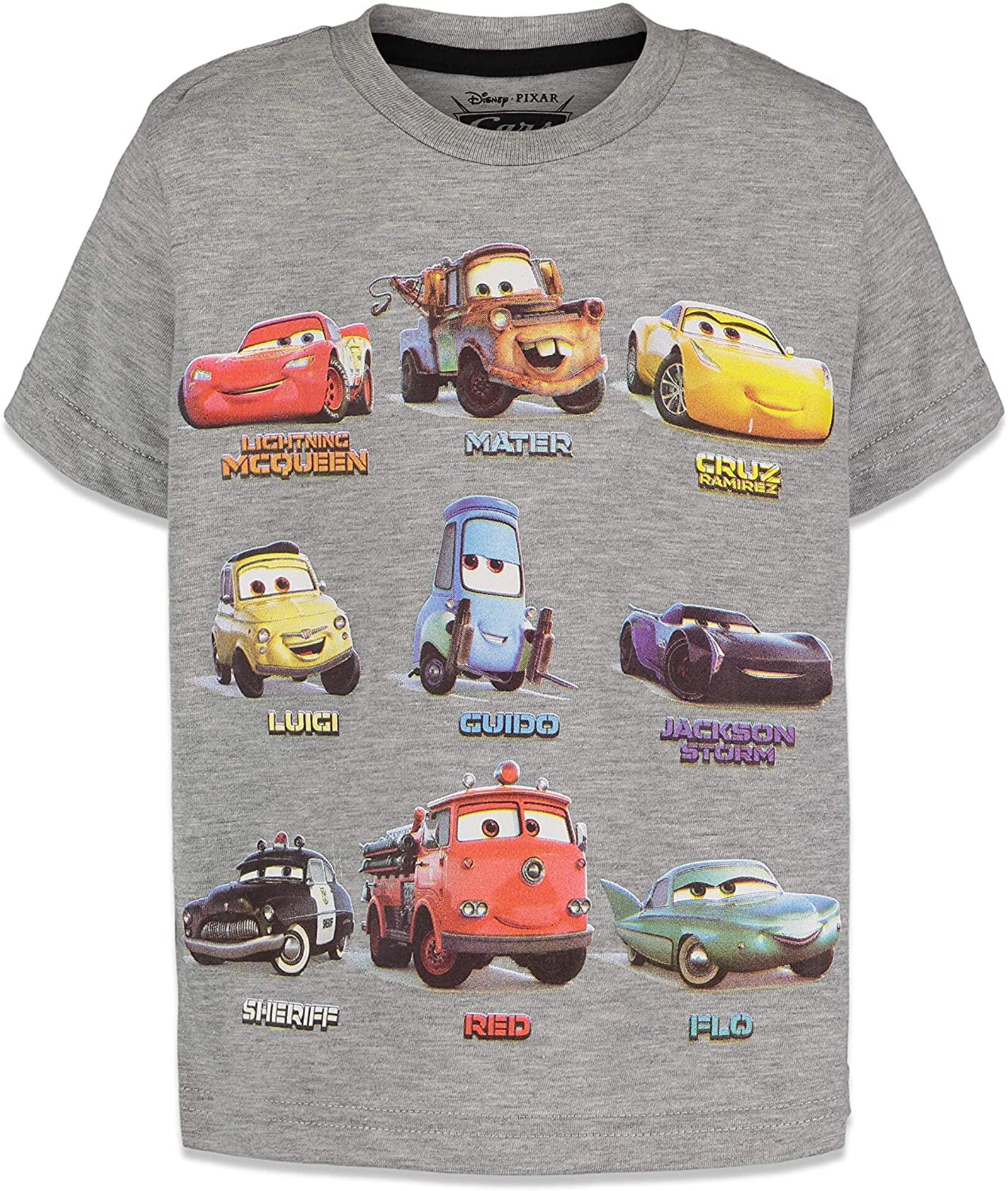Disney Cars Boys' 3-Pack T-Shirts