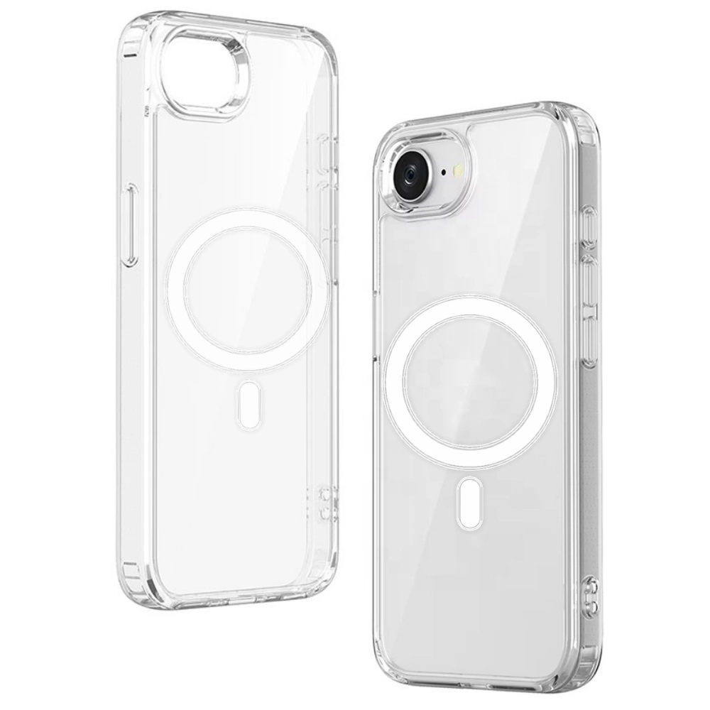 Qixxronics for iPhone 17e Magnetic Case Shockproof Phone Cover Compatible with Wireless Charging for iPhone 17e