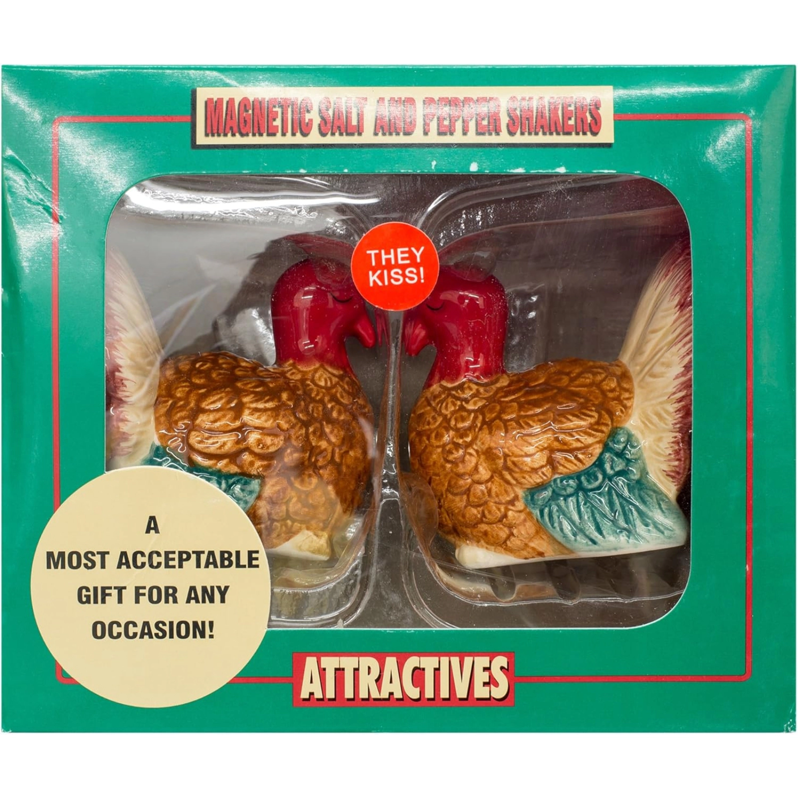 Pacific Giftware Turkey Magnetic Ceramic Salt & Pepper Shakers