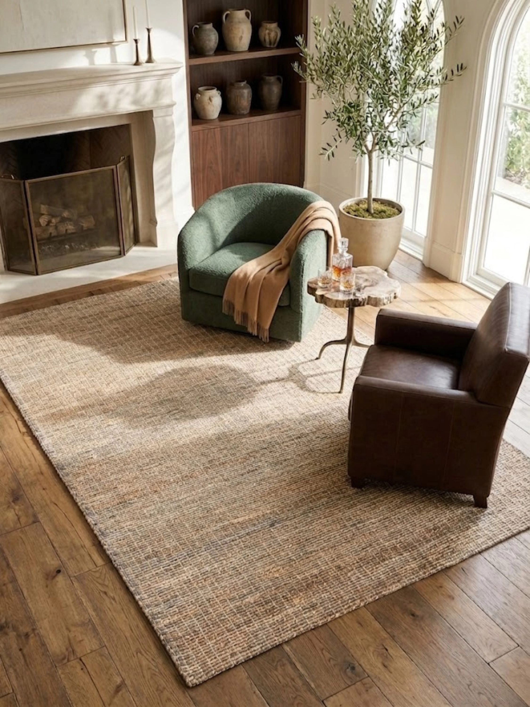 GAURI KOHLI Fuji Area Rug 5'x8'