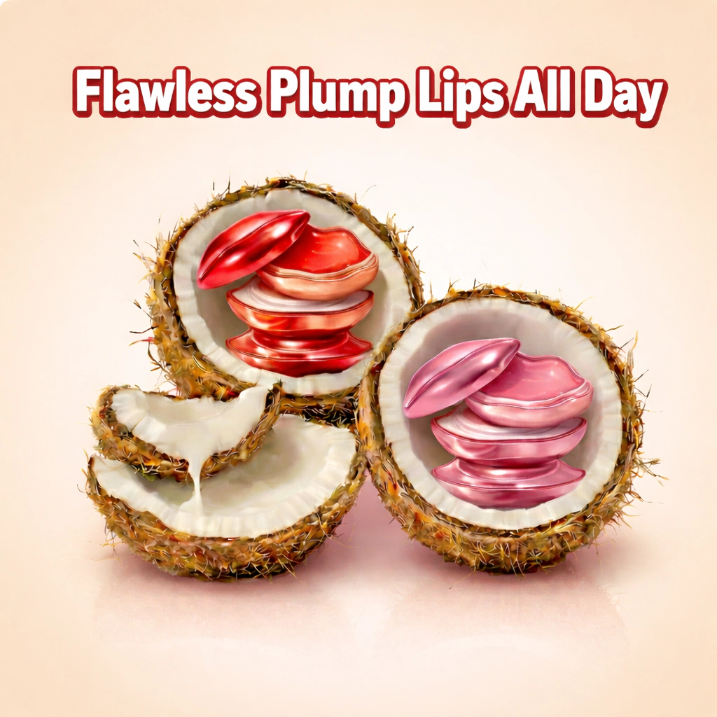 Lovery  Korean Skincare Kiss Me Lip Balm Duo Set