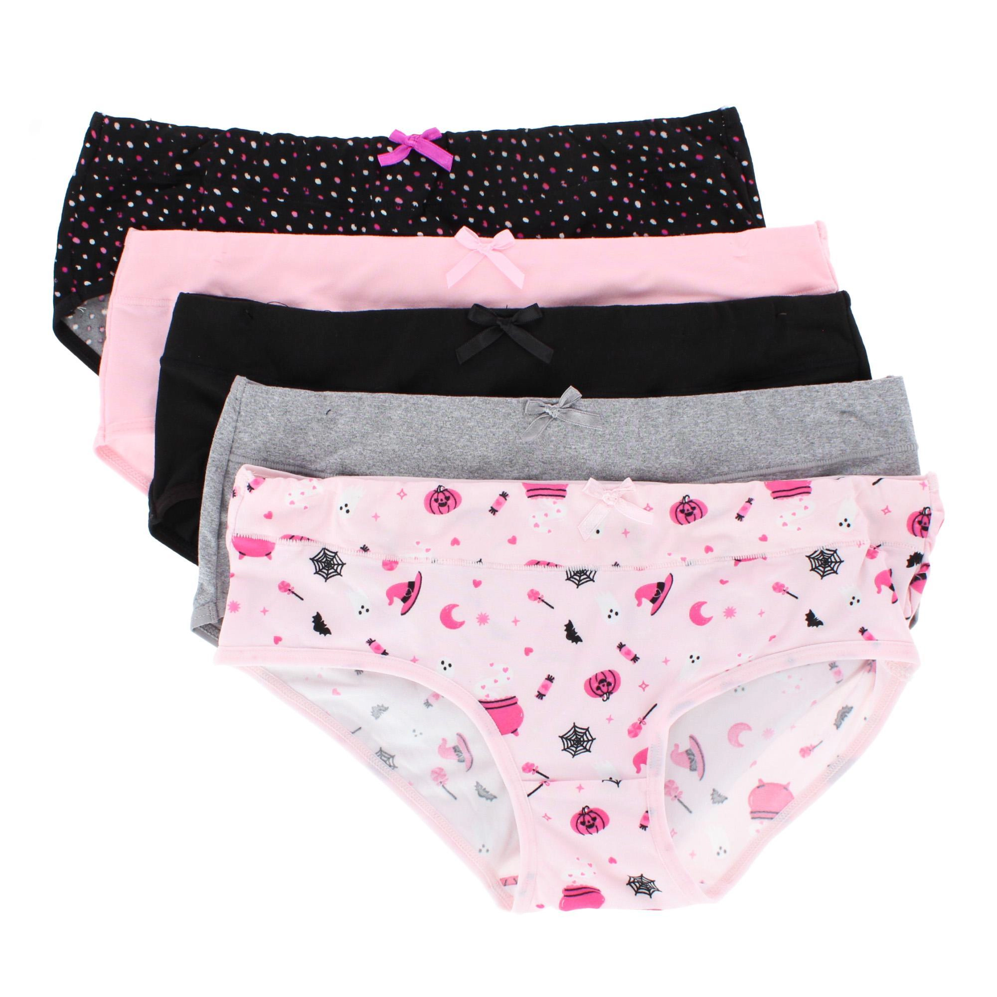 Spree Women's Hipster Panty Graphic Print (5 Pack)