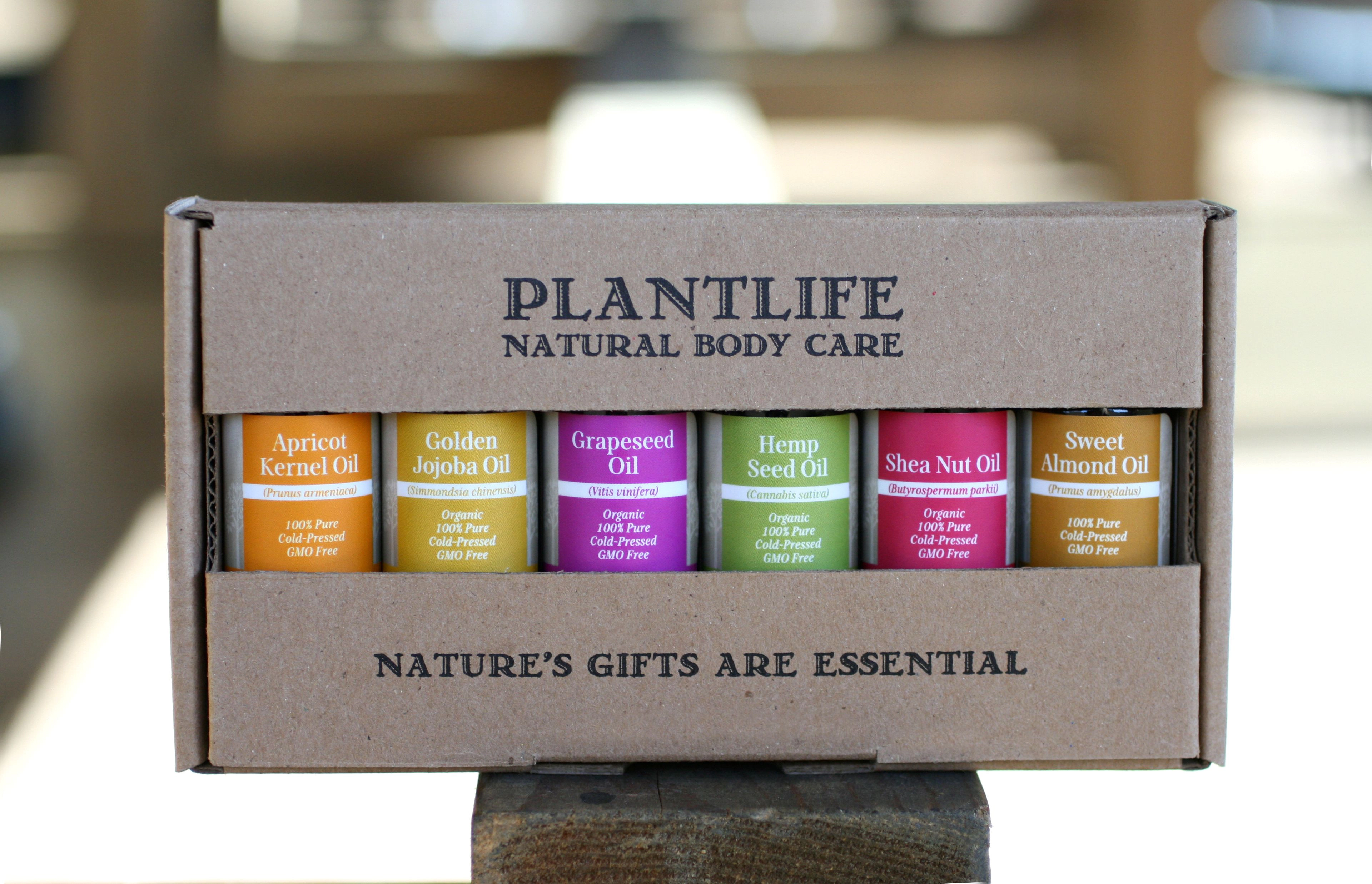 Plantlife Top 6 Carrier Oils Set