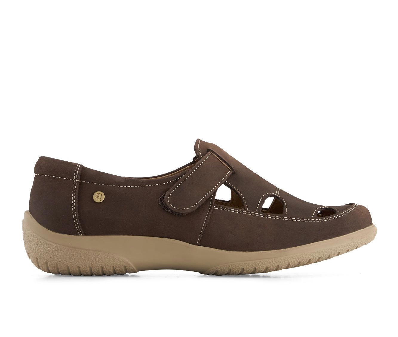 Andrea Womens Comfort Leather Slip On Shoes