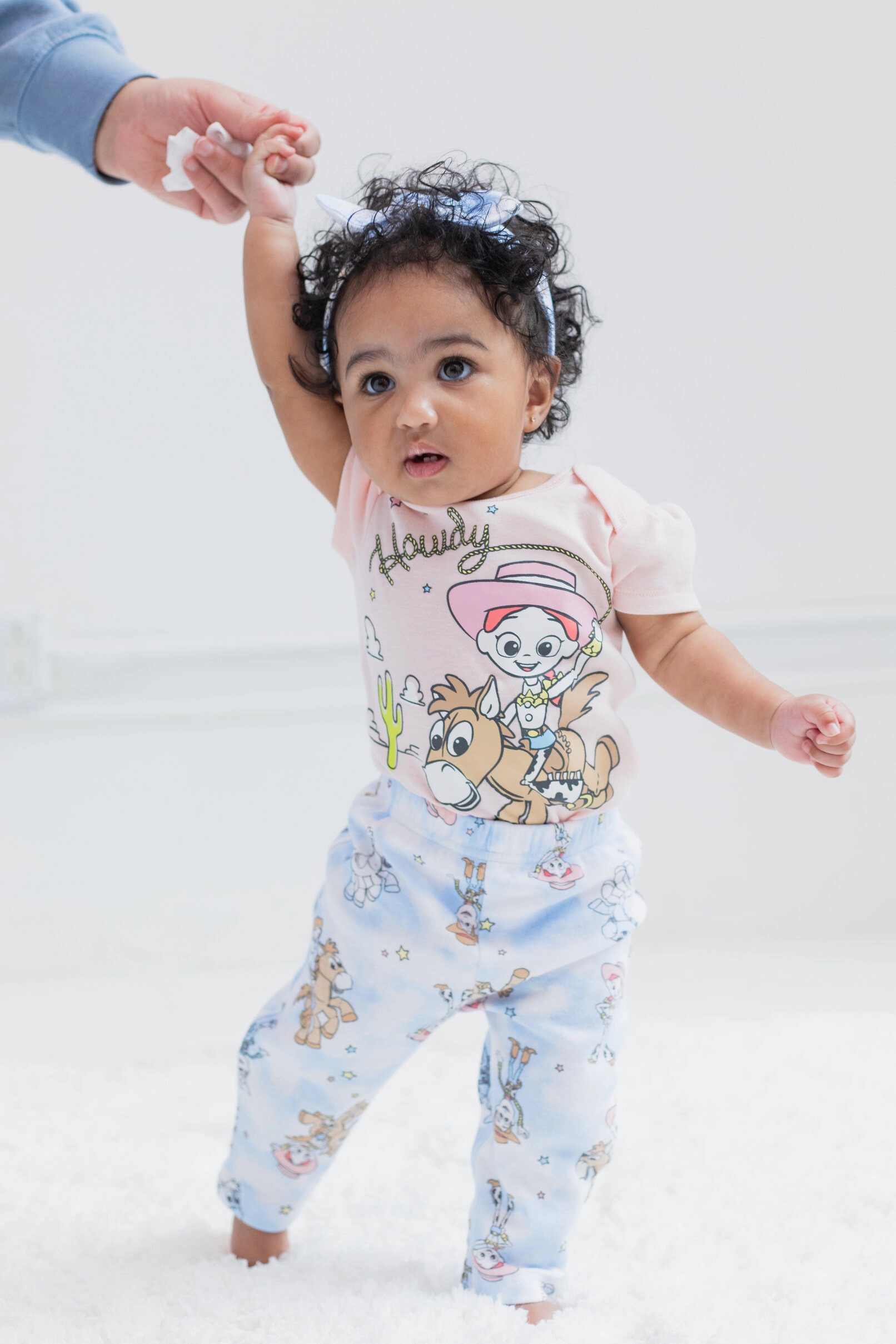 Disney Baby Girls' Bodysuit and Pants Set