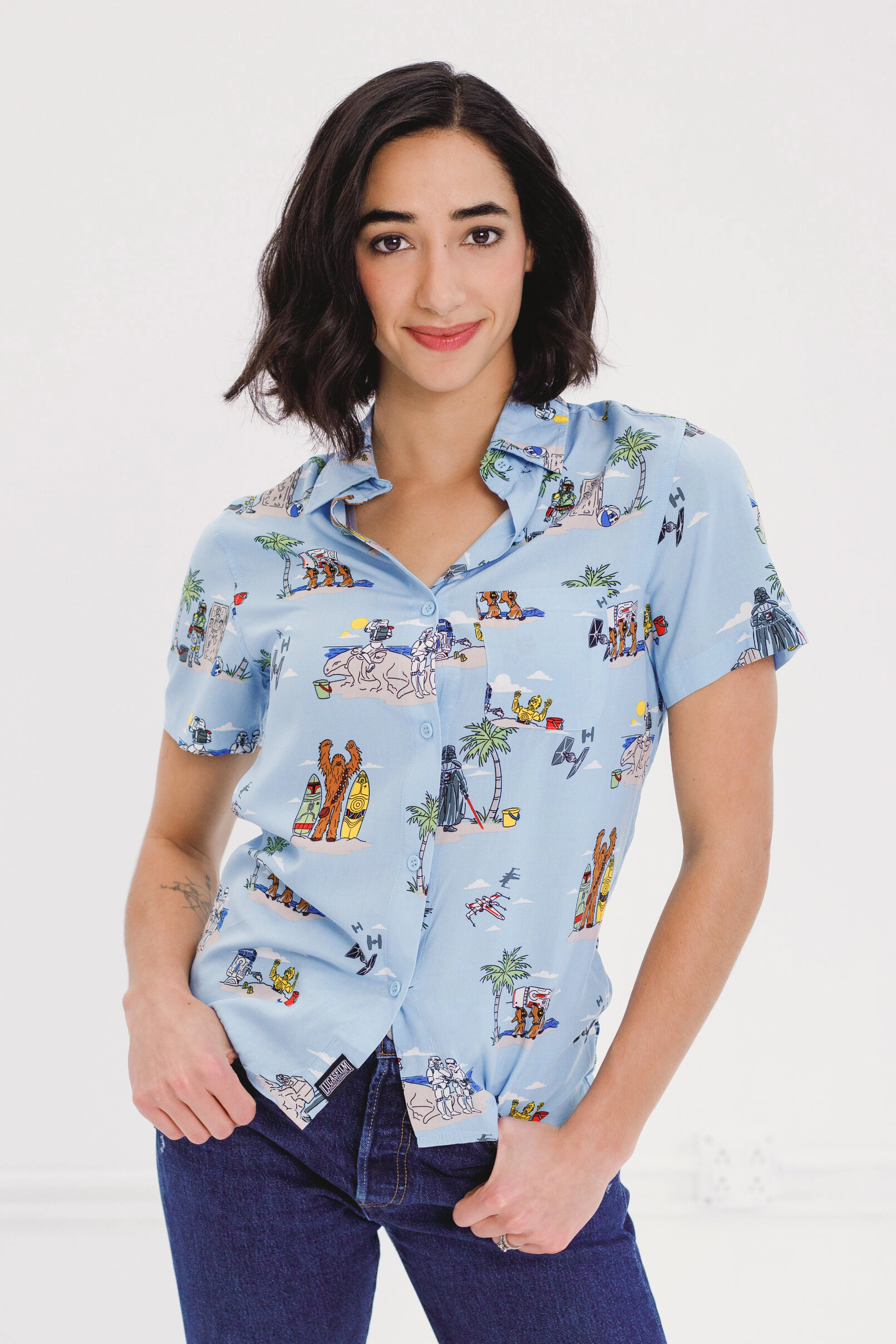 Star Wars Matching Family Hawaiian Shirt, Dress, Short Set and Romper