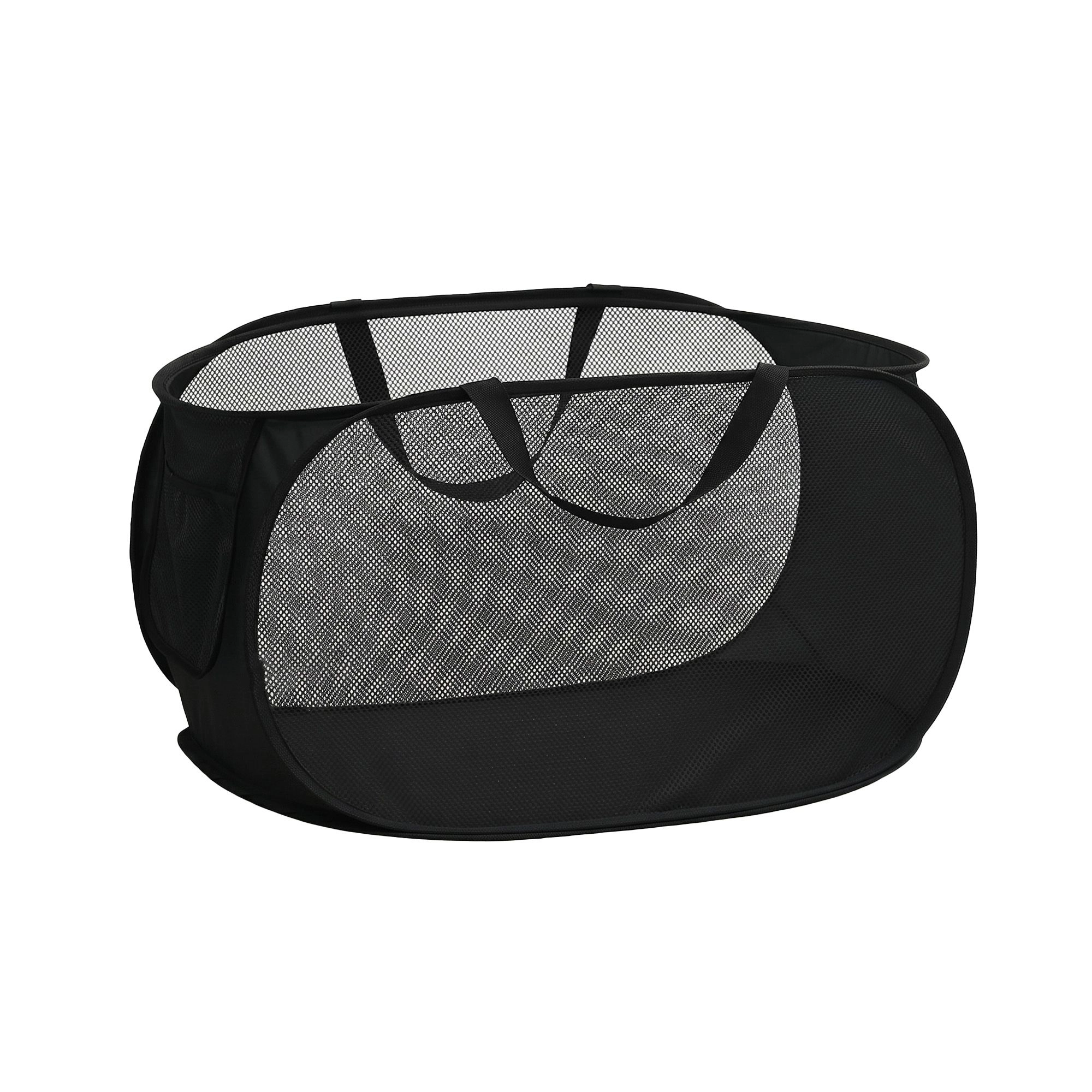 Alilang Unisex Collapsible Mesh Laundry Basket Large Capacity Pop Up Hamper Foldable Clothes Storage Bin