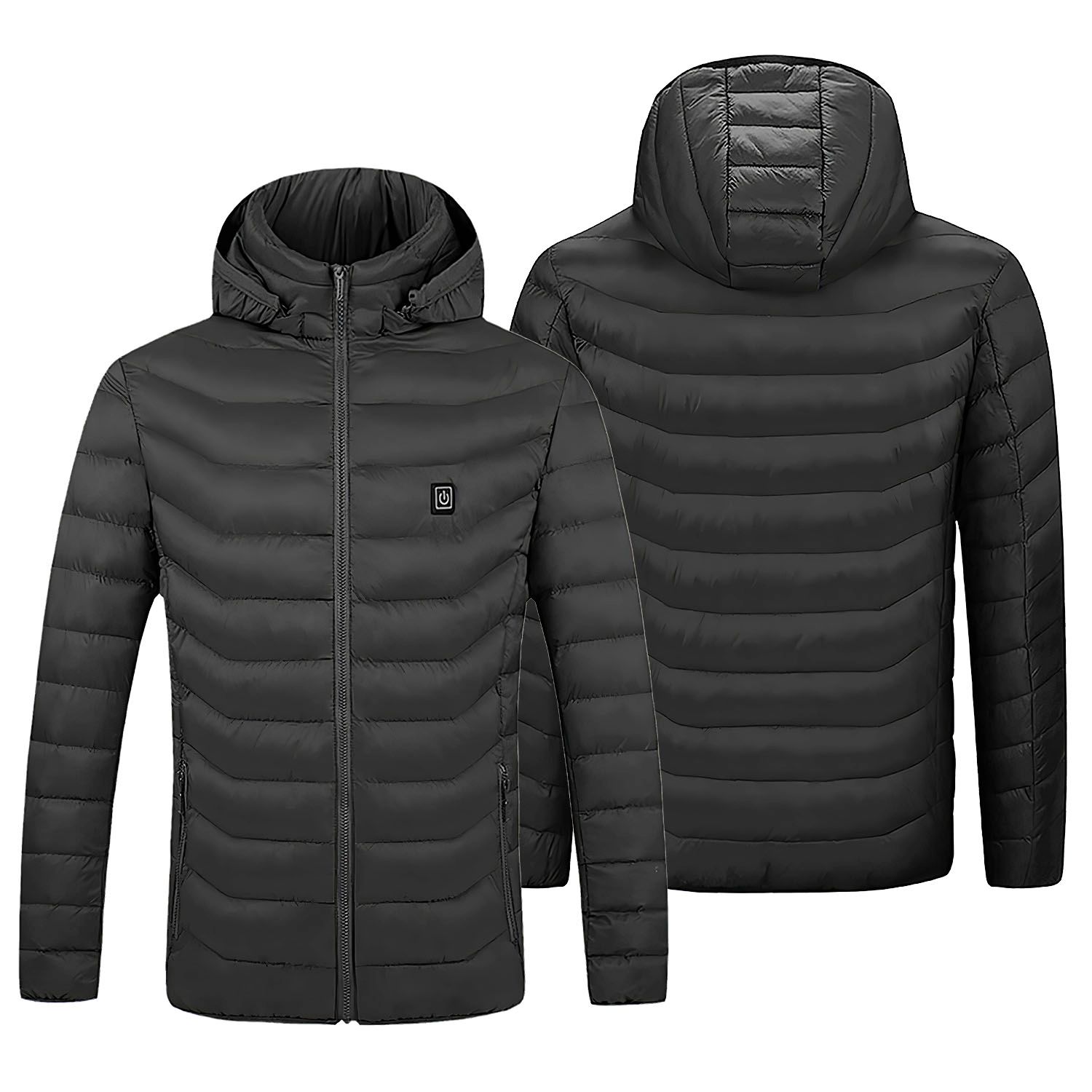 GBruno USB-Powered Heated Jacket With Detachable Hood