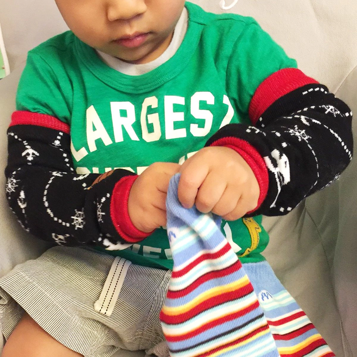 Wrapables Boys Pirates Baby Leg Warmers