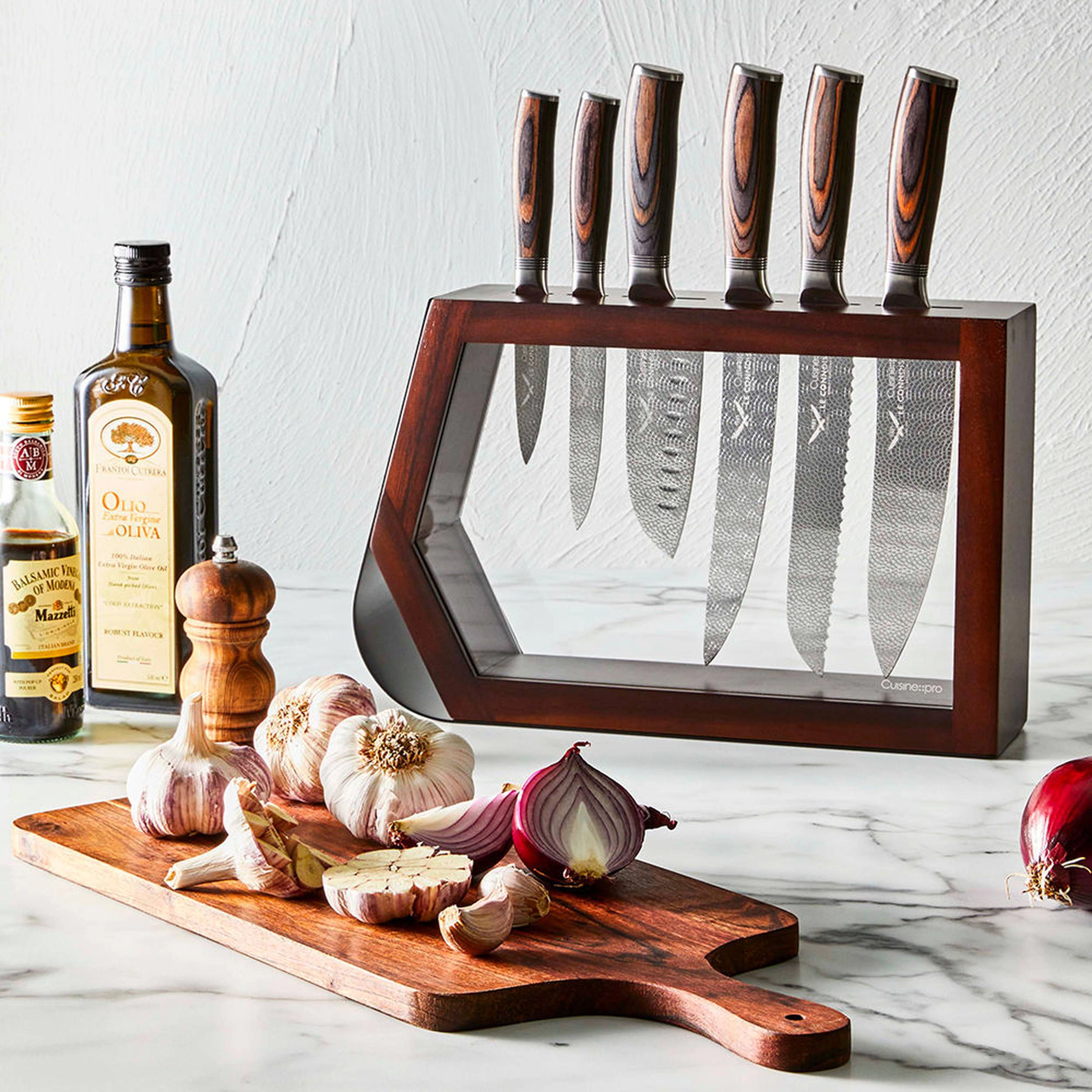 Cuisine::pro® LE CONNOISSEUR™ 7-Piece Haute Knife Block