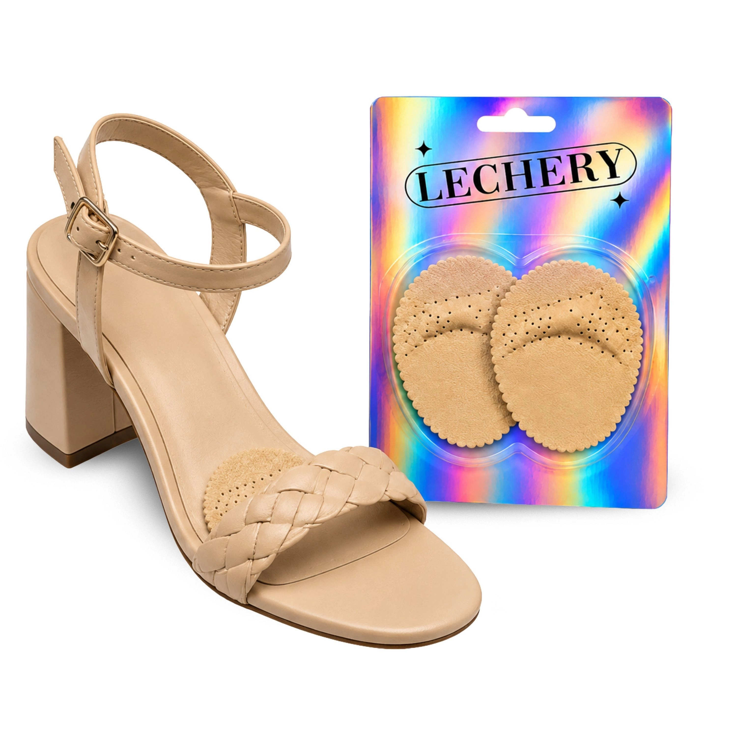 LECHERY Women's Ball of Foot Cushions – Gel Forefoot Pads