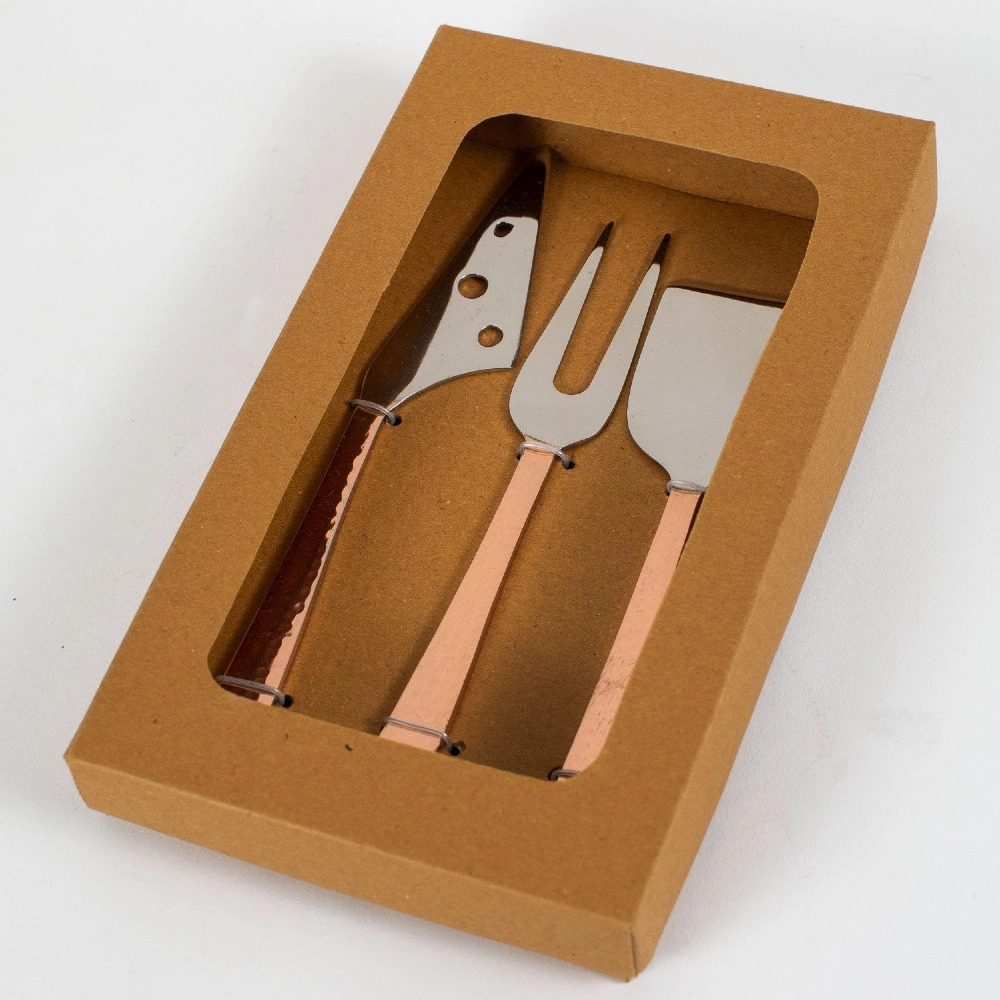 Ten Thousand Villages Hammered Handle Cheese Servers