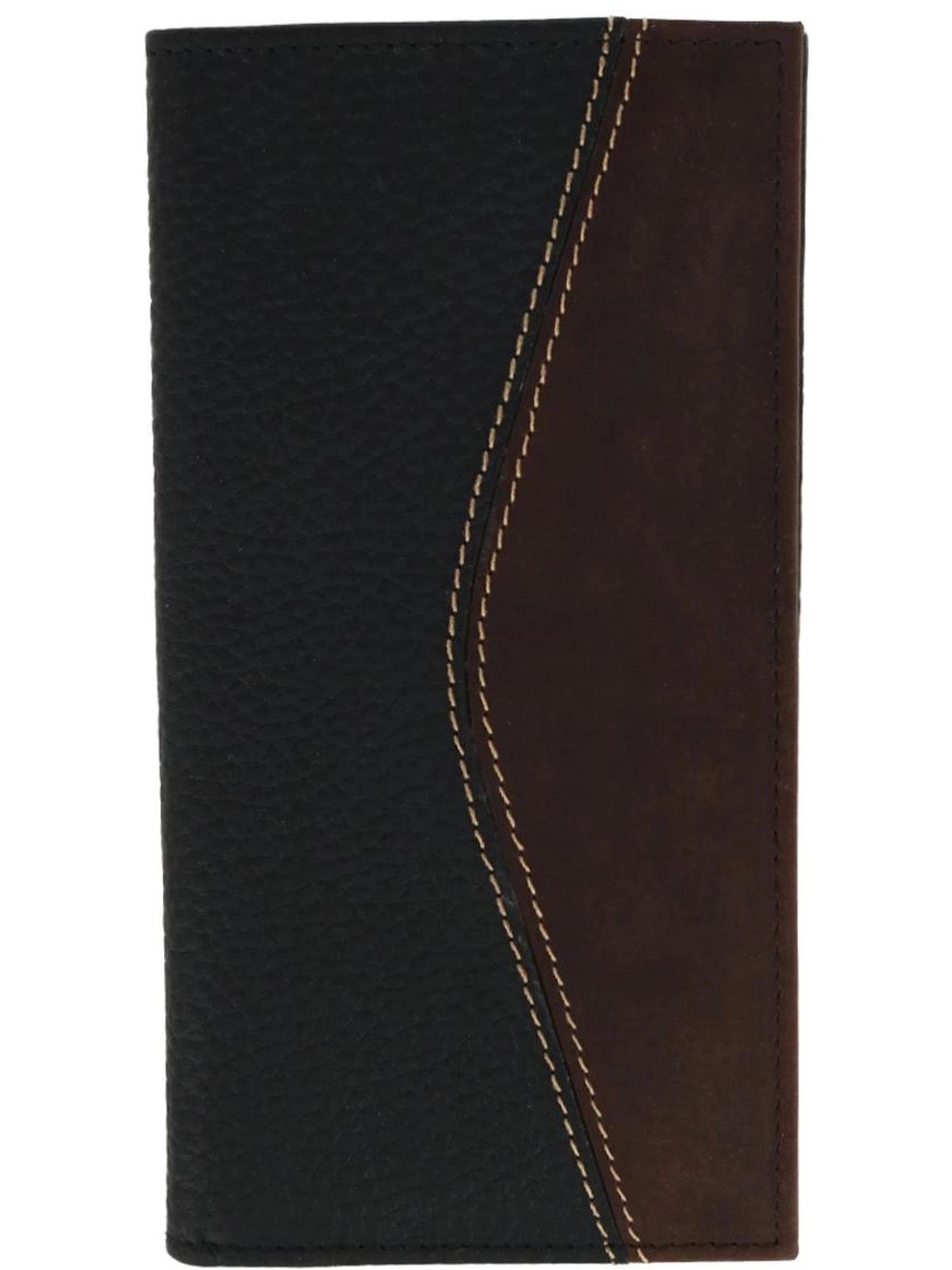 American Bison Men's Bison and Hunter Leather Rodeo Wallet