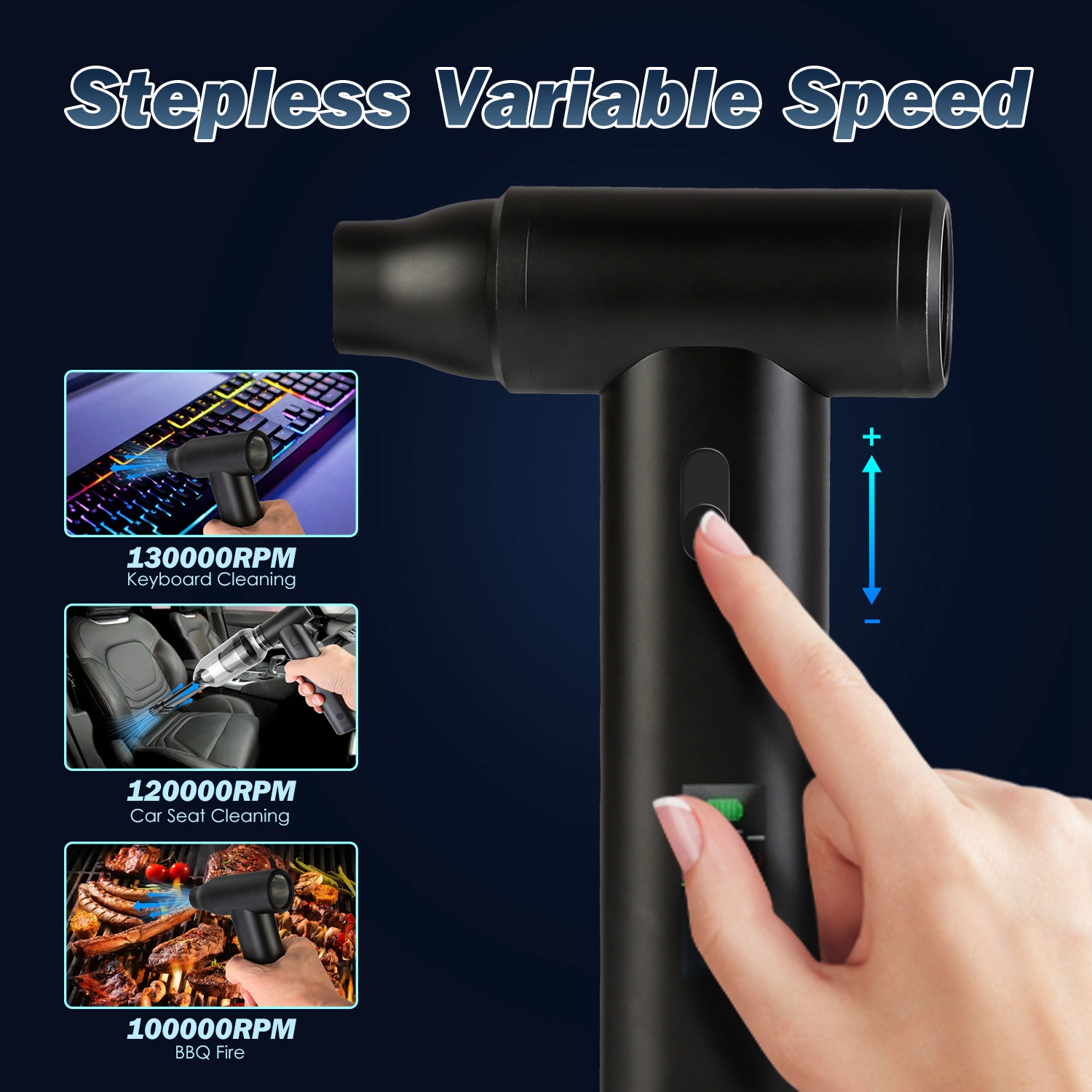 GBruno Brushless Cordless Air Duster And Vacuum