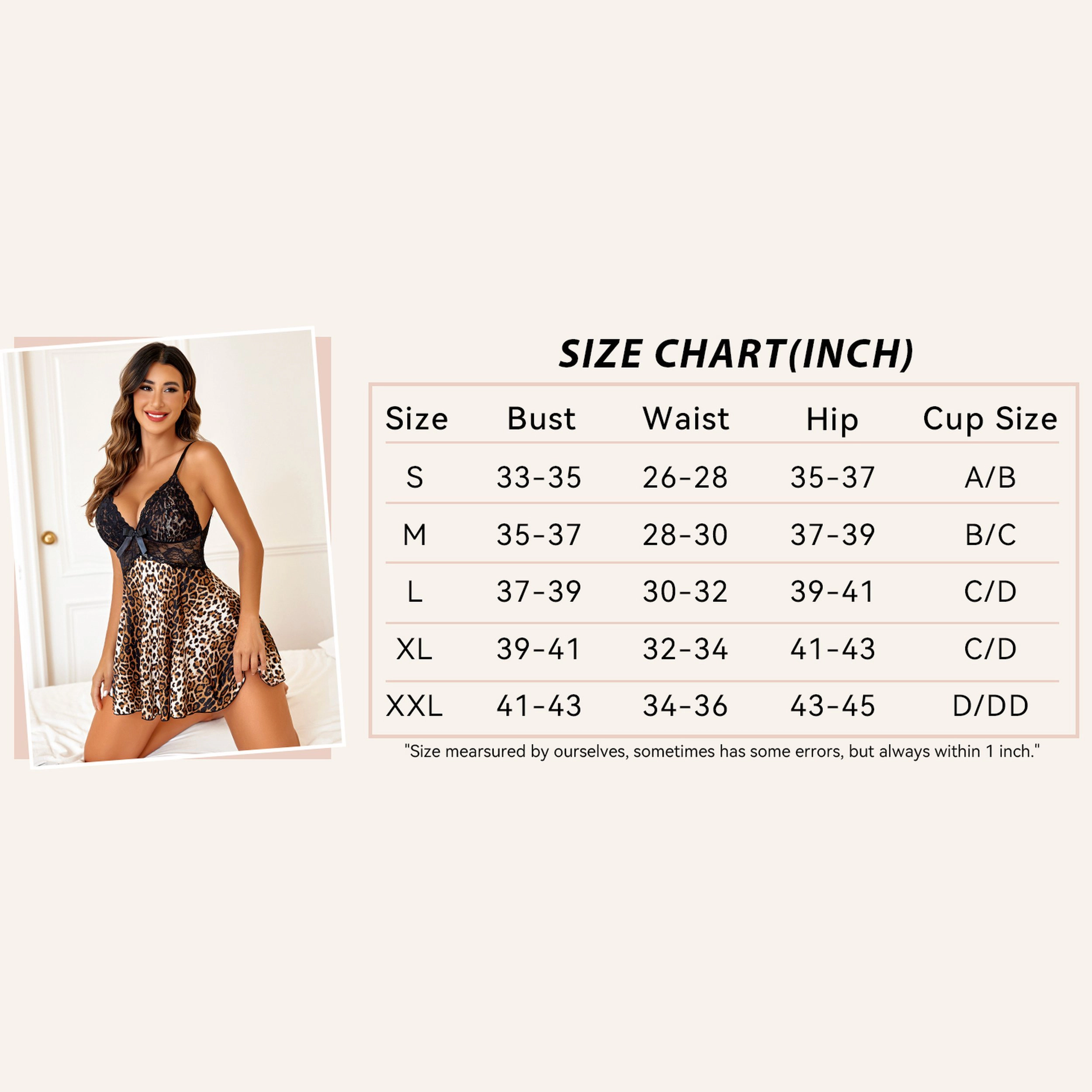 Avidlove Women's Lace Babydoll Slip Chemise