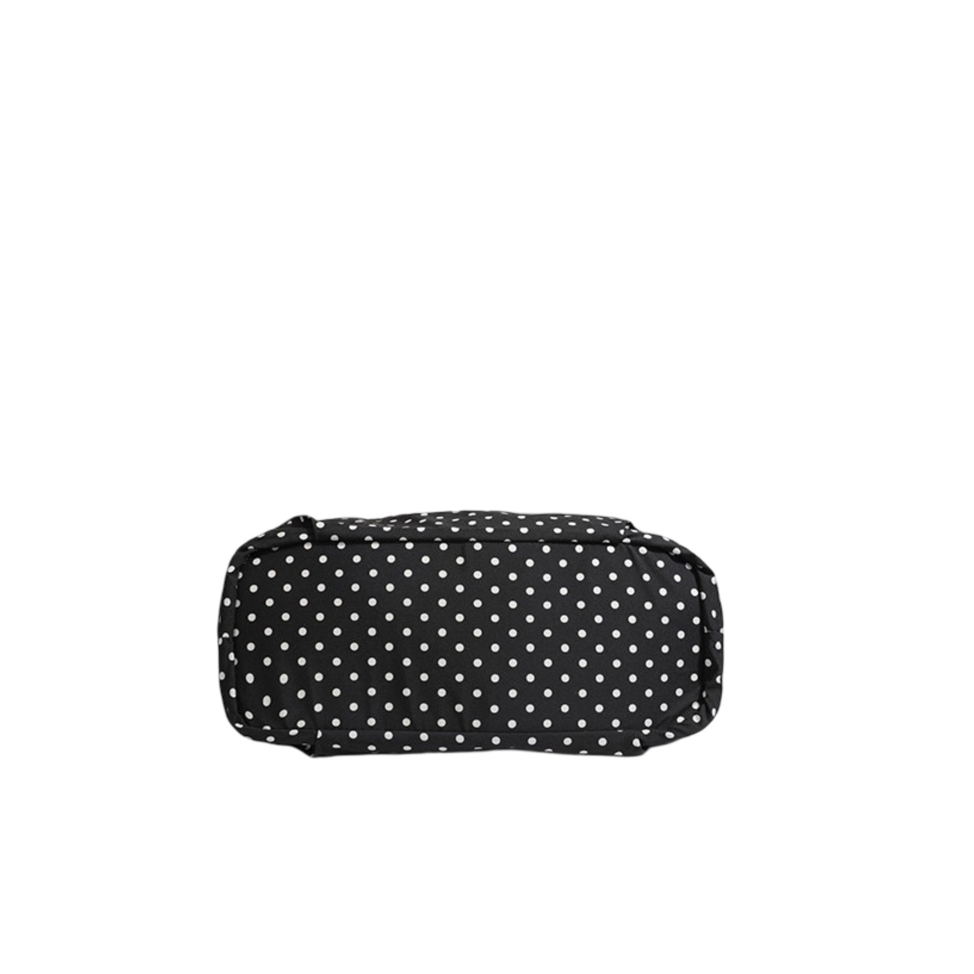 Alilang Women's Polka Dot Lace Accent Shoulder Bag for Women