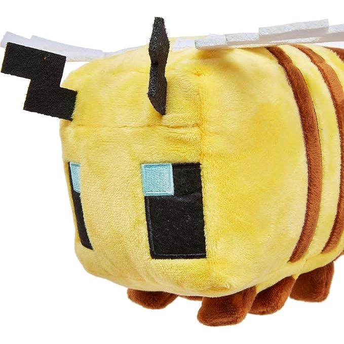 Mattel Minecraft Bee Plush - 8-inch Collectible Toy