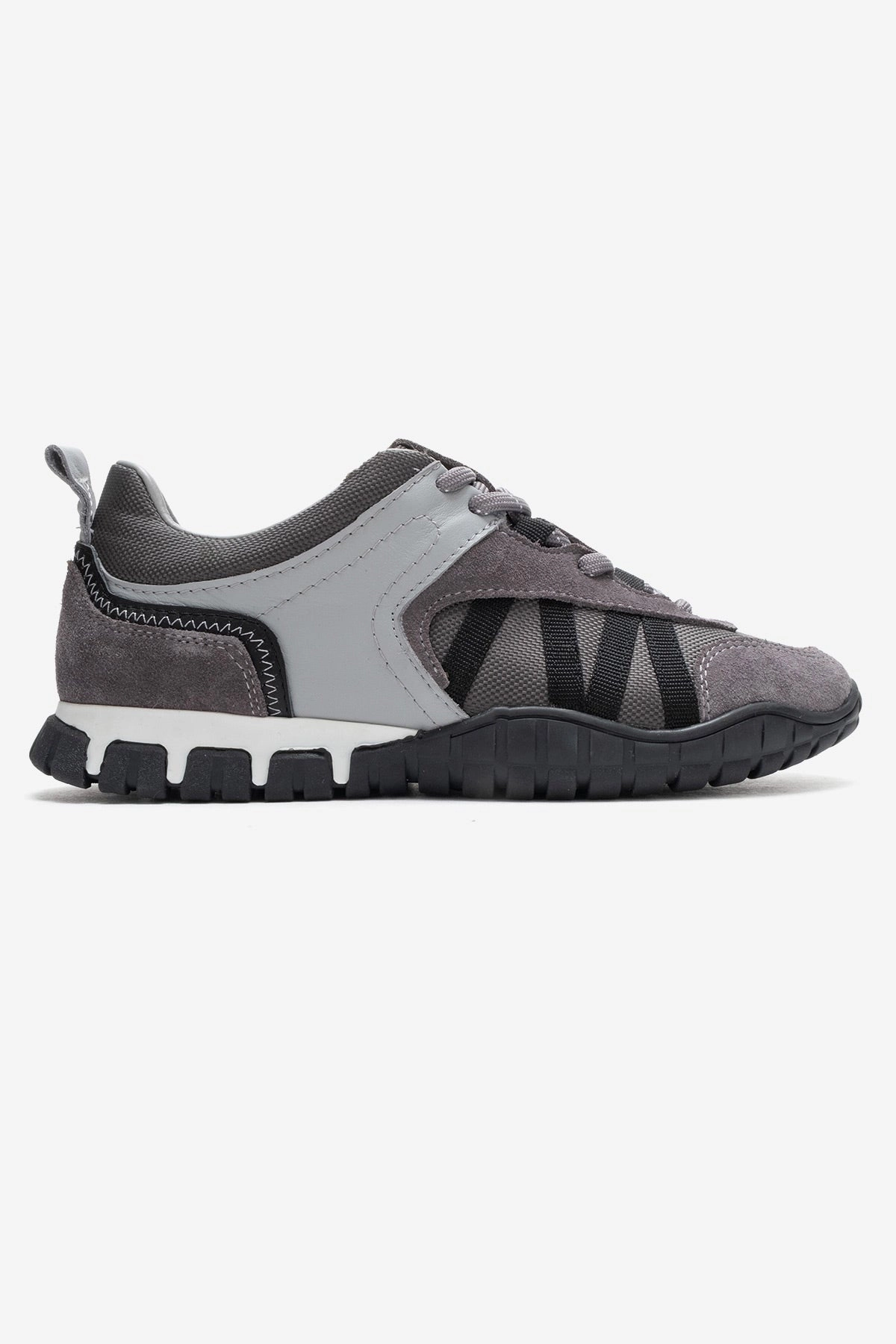Forever & Always Womens Fiera Leather Mesh Sneaker