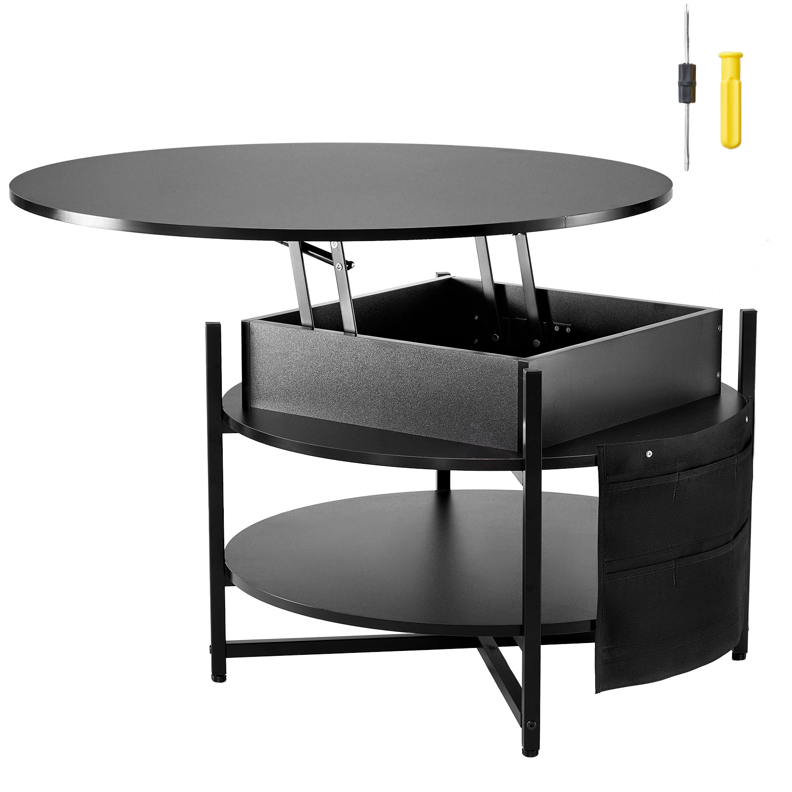 HONGGE Lift Top Coffee Table Coffee Table with Storage Coffee Table for Living Room