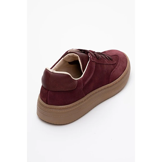 Forever & Always Womens Fyore Leather Sneakers