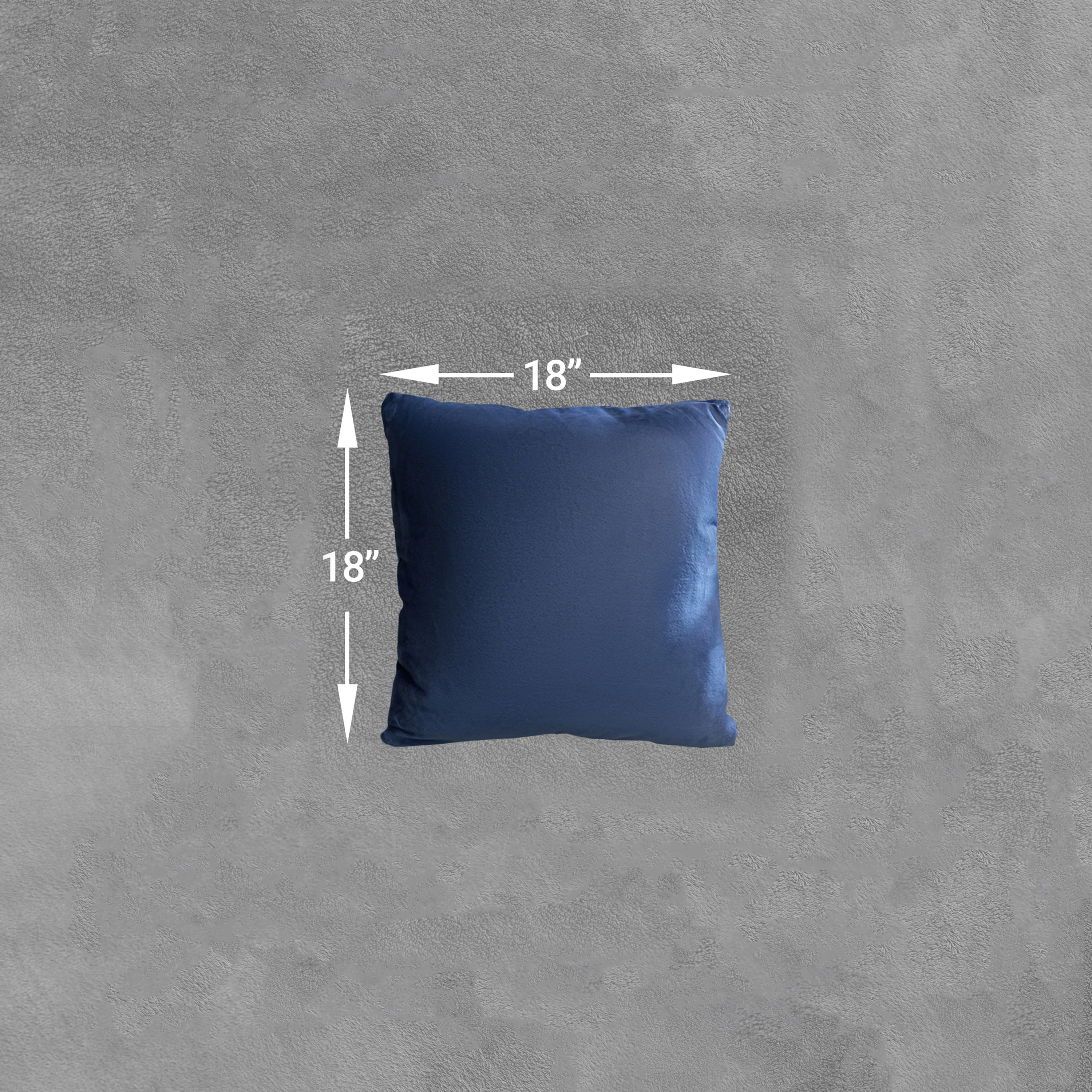 Cheer Collection -Inch Velour Decorative Throw Pillows with Inserts