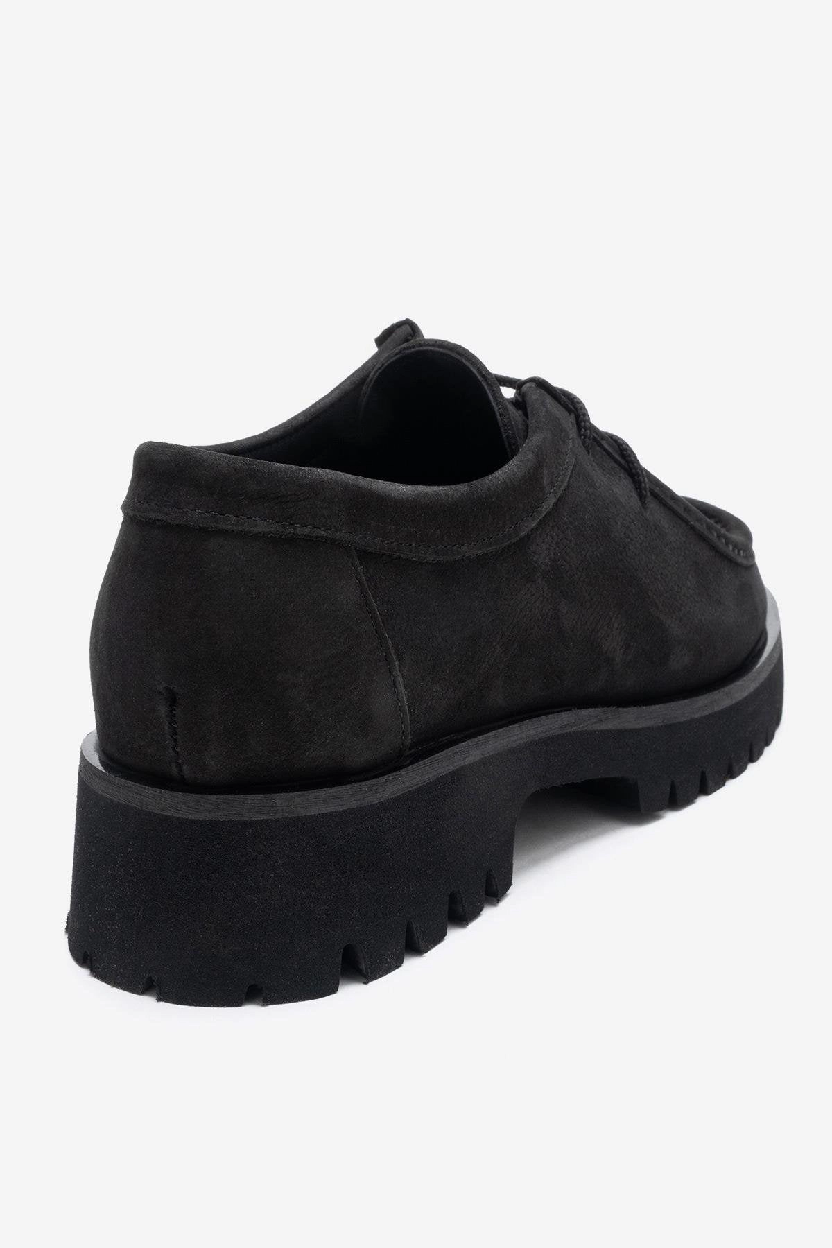 Forever & Always Womens Talia Leather Lace Up Loafer