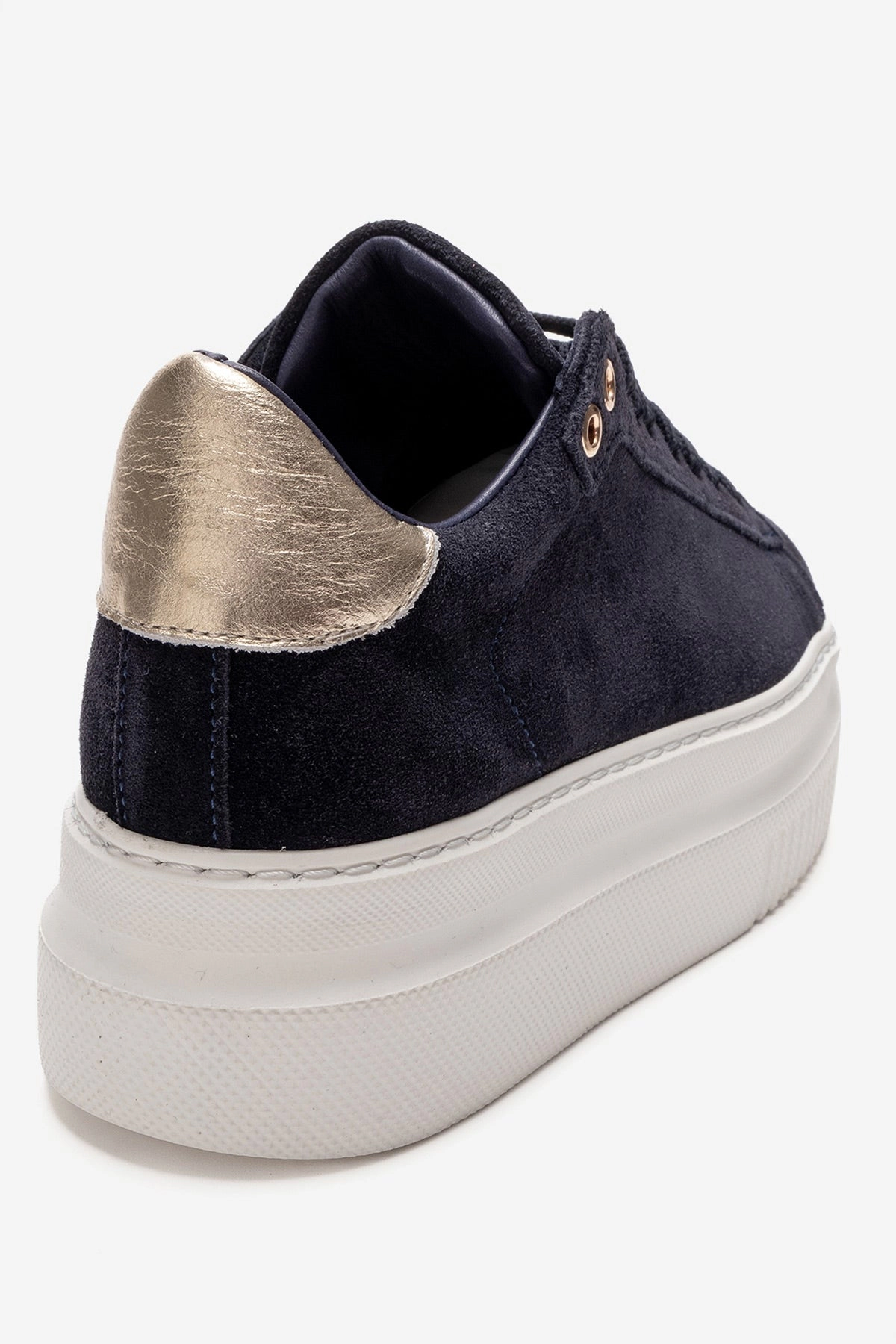 Forever & Always Womens Nera Leather Casual Sneaker