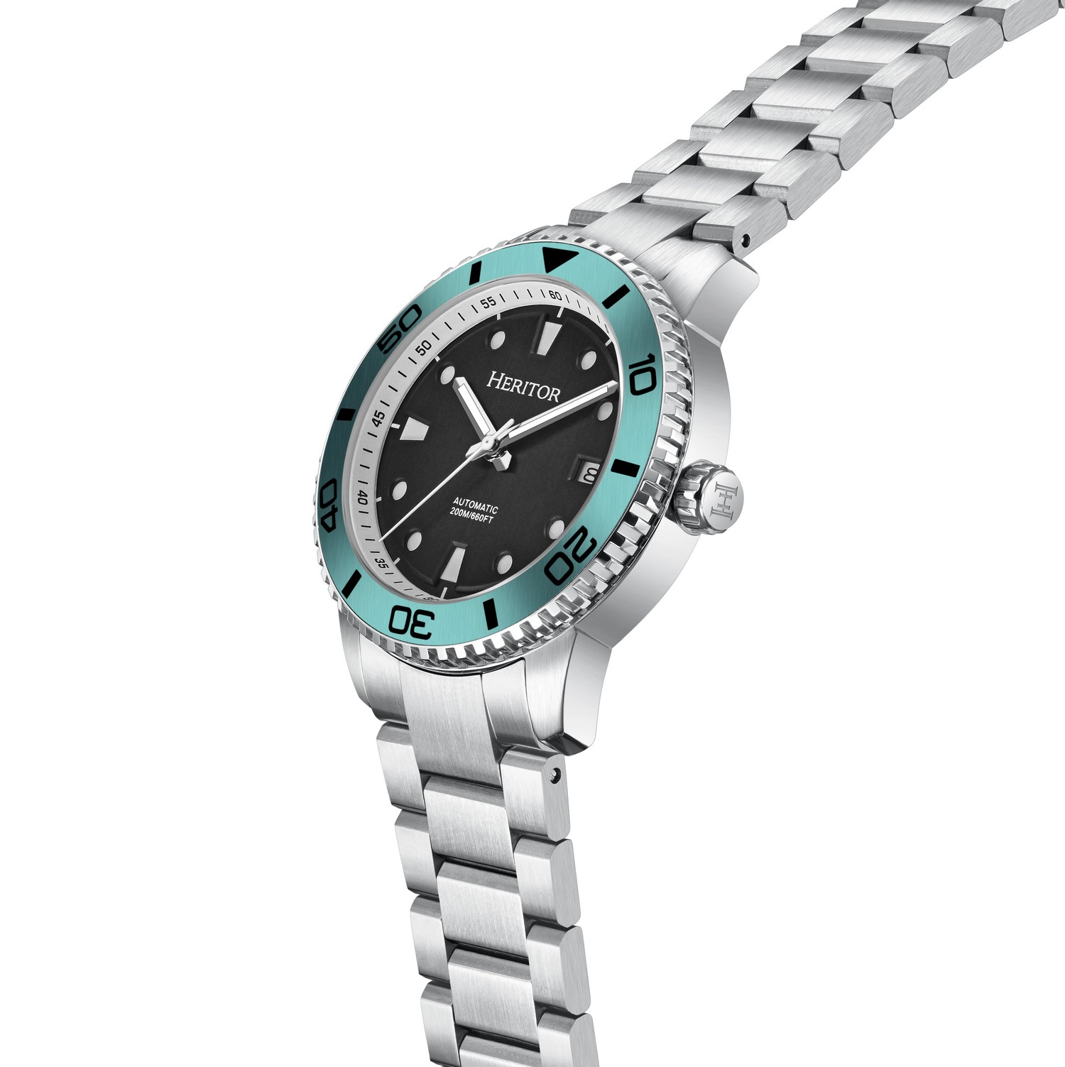 Heritor Automatic Bexley Diver's Bracelet Watch