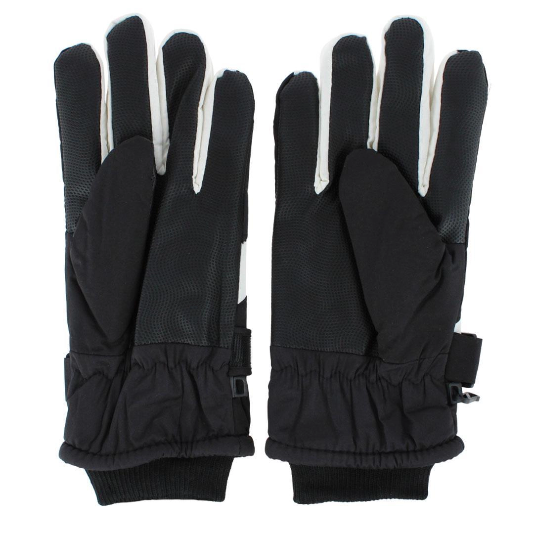 CTM Adult Winter Ski Gloves with Extended Cuff and Wrist Strap by Wootie