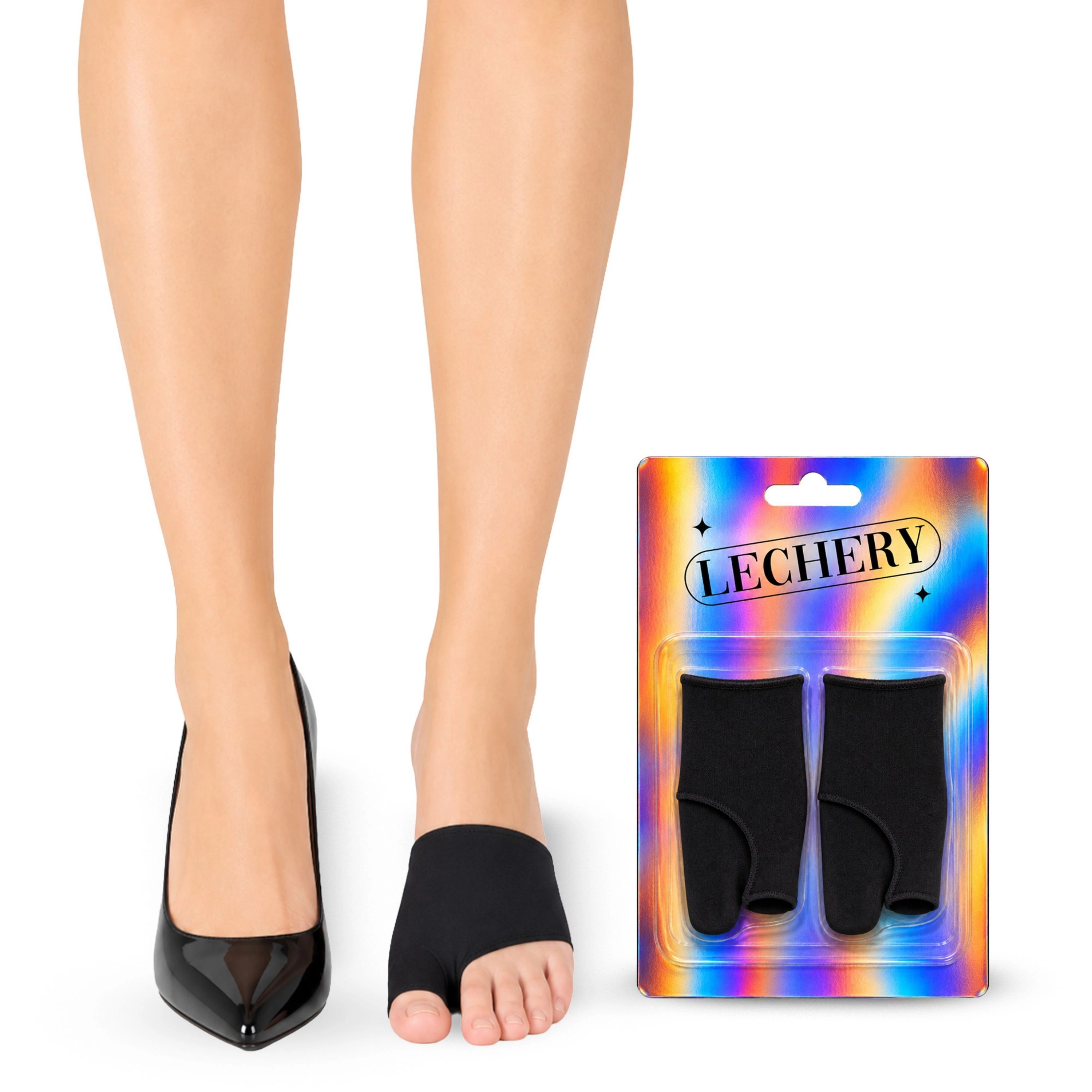 LECHERY Women's Metatarsal Support Sleeves – Gel Forefoot Cushions