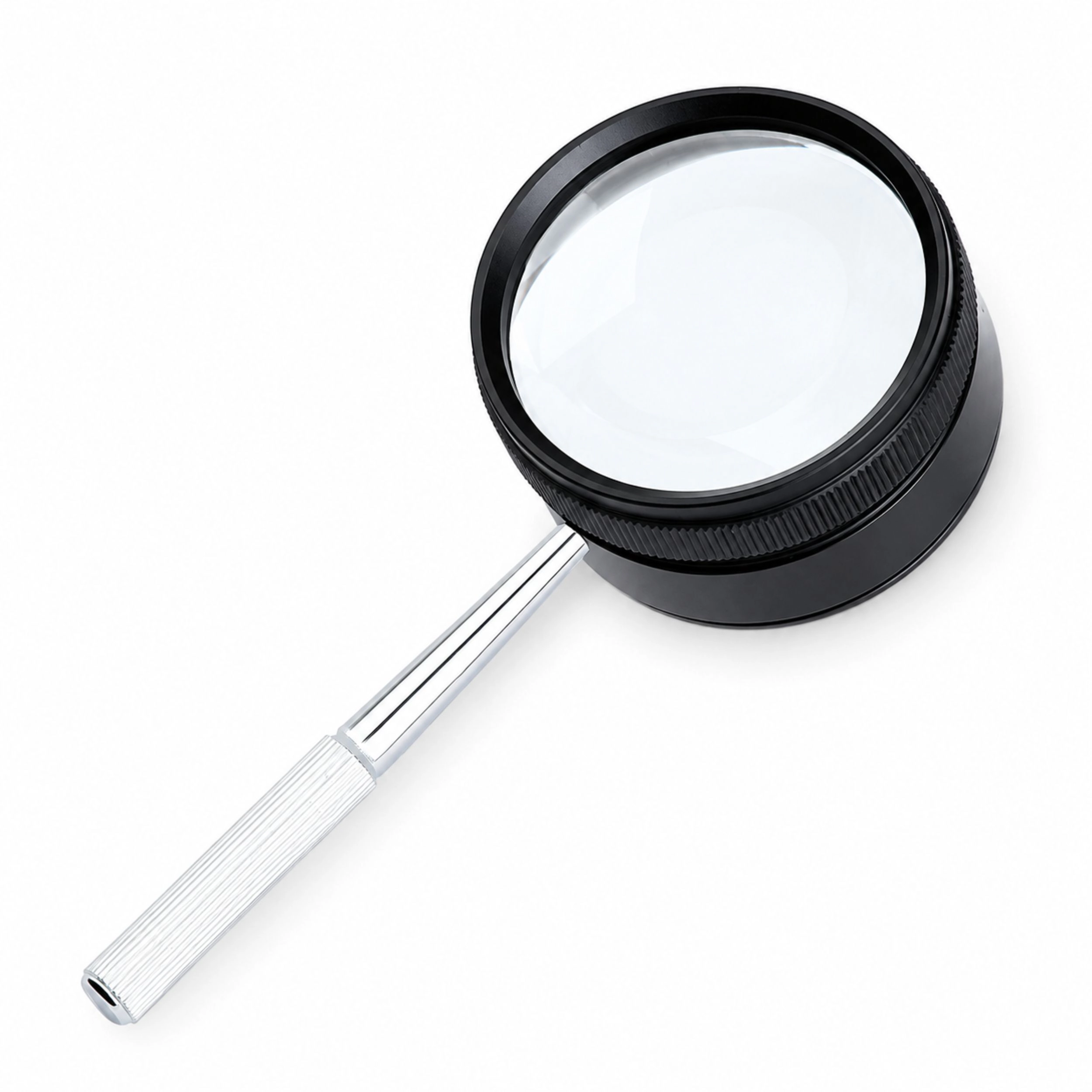 Home Collection 35X High Power Magnifying Glass with Non Slip Handle