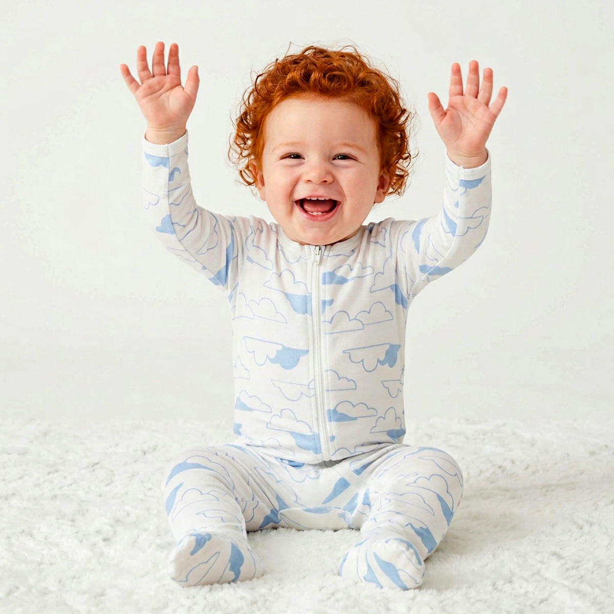 Rockets of Awesome Cloud One-Piece For Baby Unisex