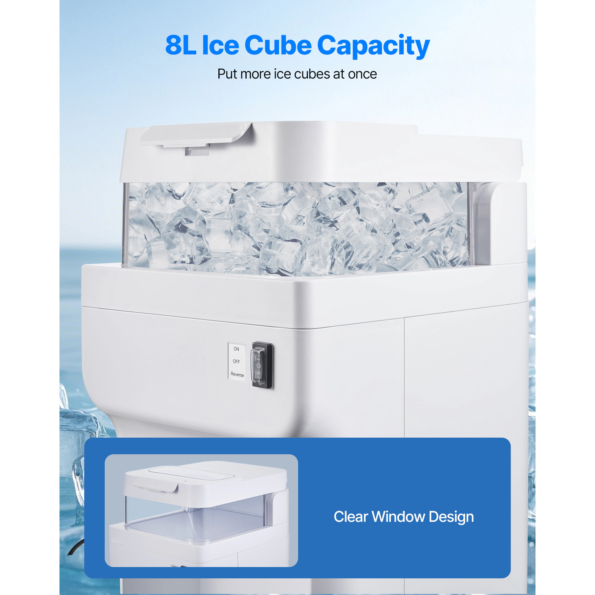 HONGGE Commercial Ice Shaver Electric Snow Cone Maker with Ice Shaved Ice Machine for Home Commercial